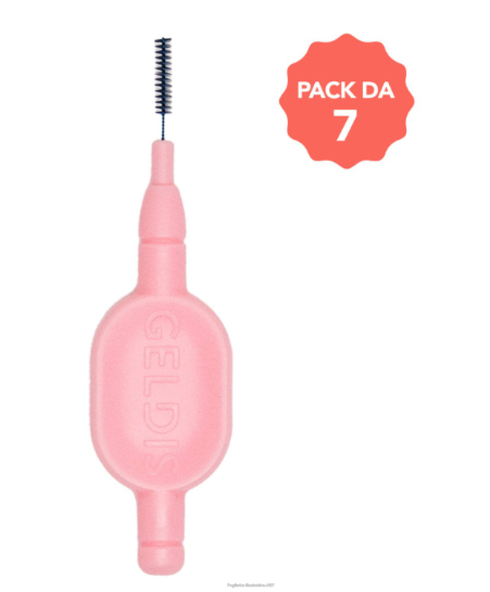 Acquista Online geldis - doctor scovolino pick 0.4 mm (xxs) rosa confezione 7 scovolini e Cerca il miglior prezzo