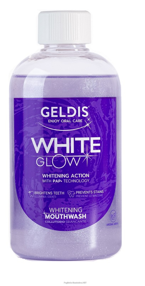 Acquista Online geldis white glow - collutorio sbiancante e illuminante per i denti, 500 ml e Cerca il miglior prezzo