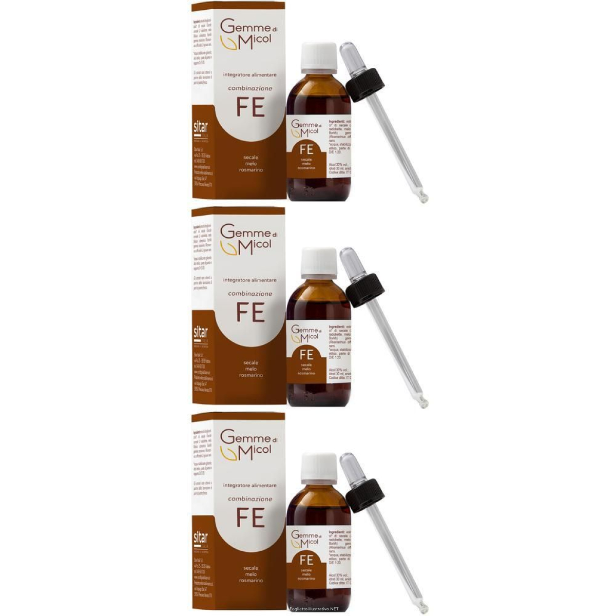 Acquista Online gemme di micol combinazione fe 3x30 ml soluzione orale e Cerca il miglior prezzo