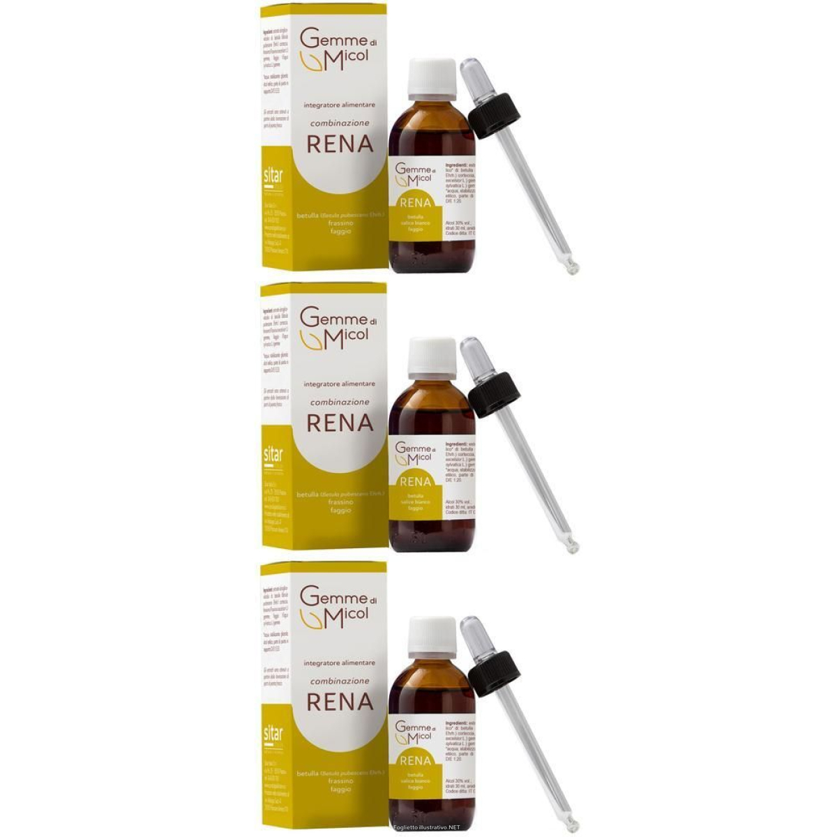 Acquista Online gemme di micol combinazione rena 3x30 ml gocce orali e Cerca il miglior prezzo