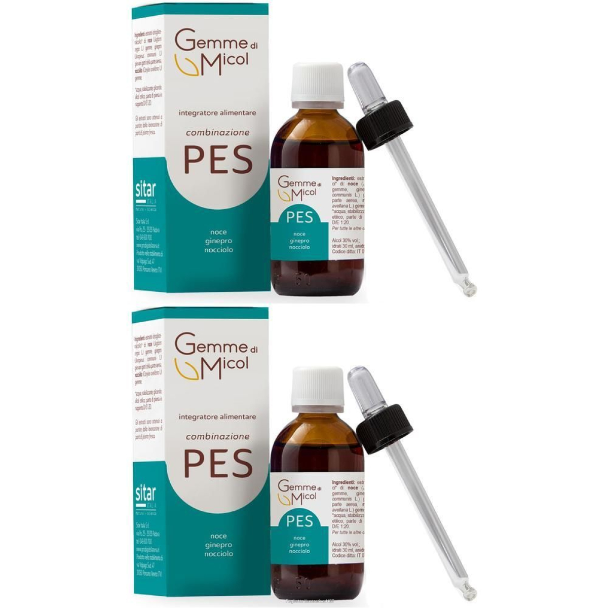 Acquista Online gemme di micol pes 30 ml 2x30 ml soluzione orale e Cerca il miglior prezzo