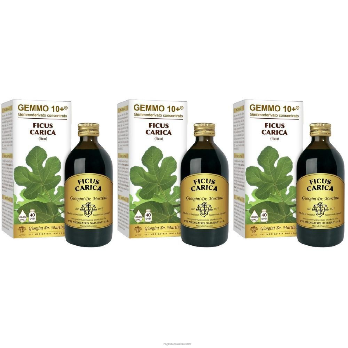 Acquista Online gemmo 10+ fico liquido analcolico 200 ml 3x200 ml soluzione orale e Cerca il miglior prezzo