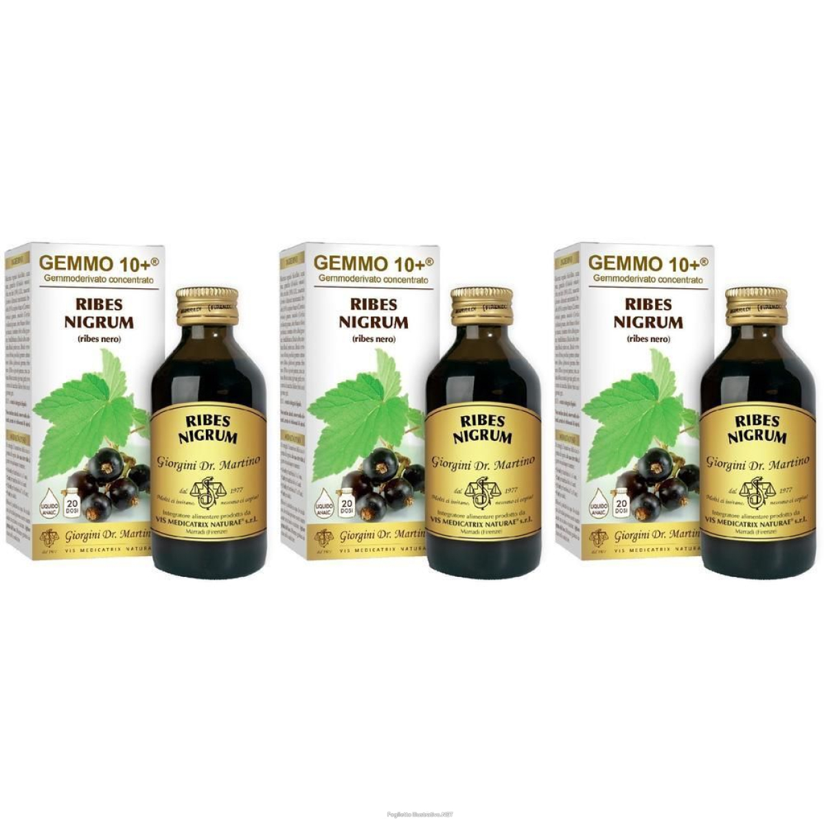Acquista Online gemmo 10+ ribes nero 100 ml liquido analcolico 3x100 ml soluzione oral e Cerca il miglior prezzo