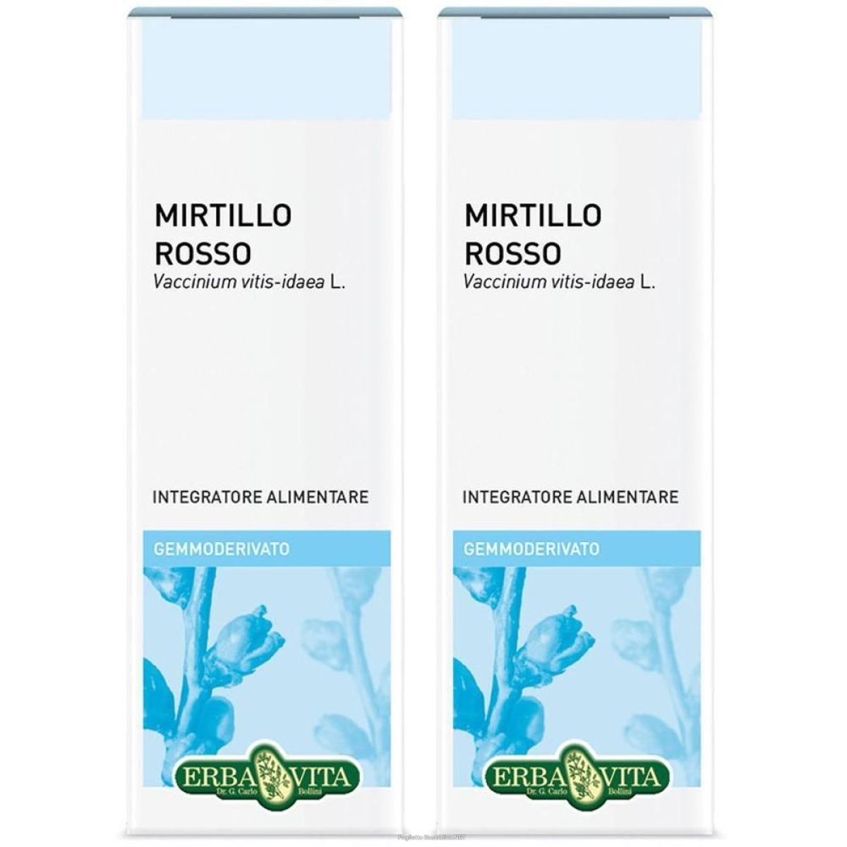Acquista Online gemmoderivato mirtillo rosso 50 ml 2x50 ml e Cerca il miglior prezzo