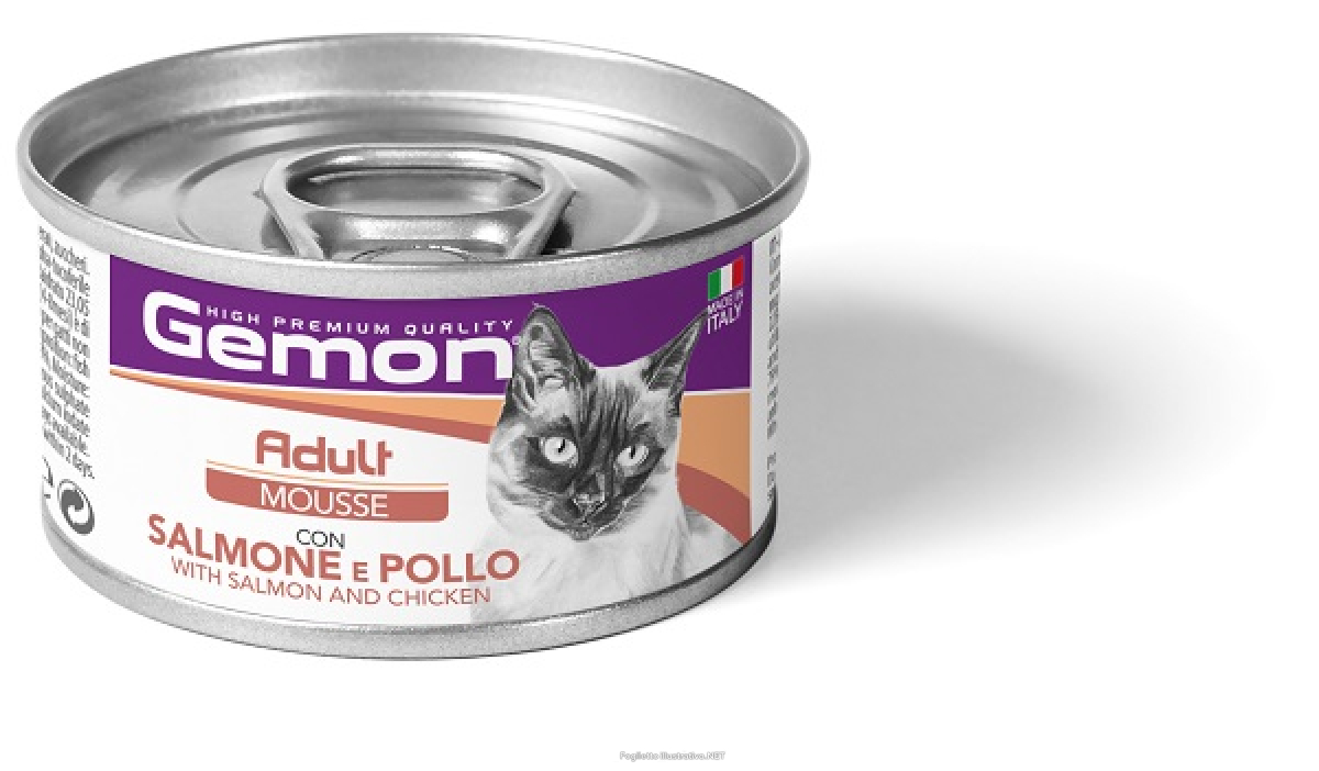Acquista Online gemon gatto adult mousse salmone pollo 85gr (lattina) e Cerca il miglior prezzo