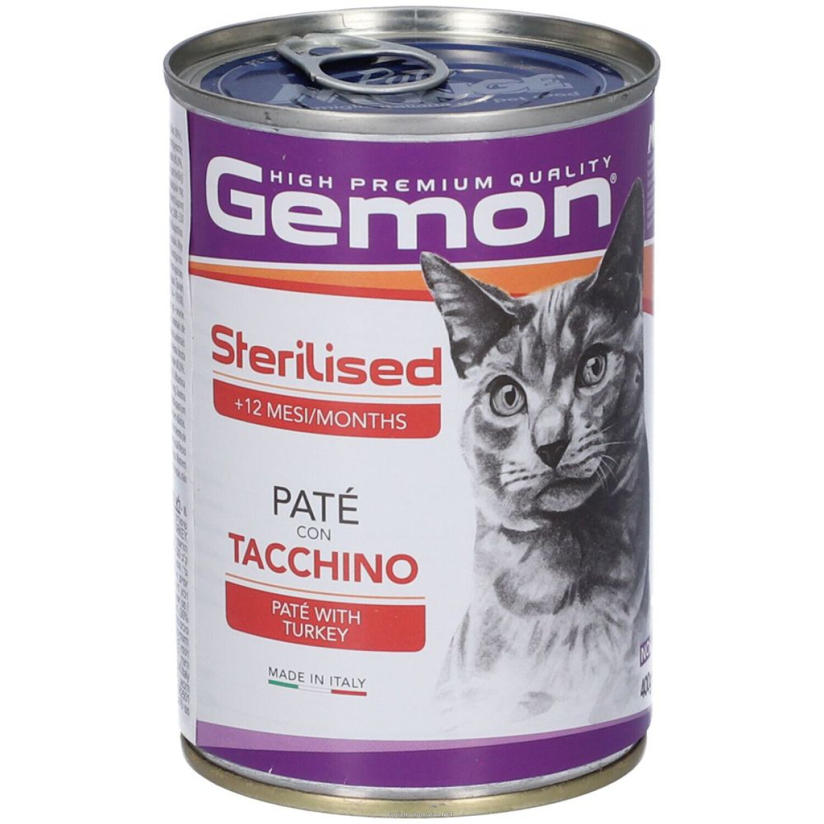 Acquista Online gemon pate' sterilized tacchino set da 24 24x400 g mangime e Cerca il miglior prezzo