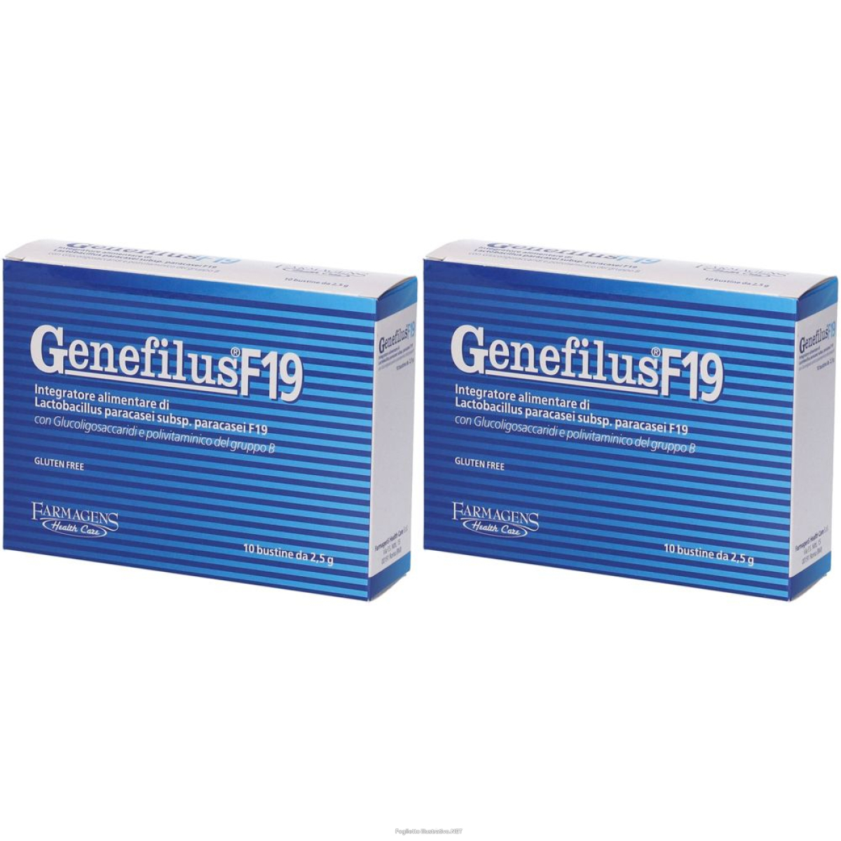 Acquista Online genefilus® f19 set da 2 2x10x2,5 g bustina e Cerca il miglior prezzo
