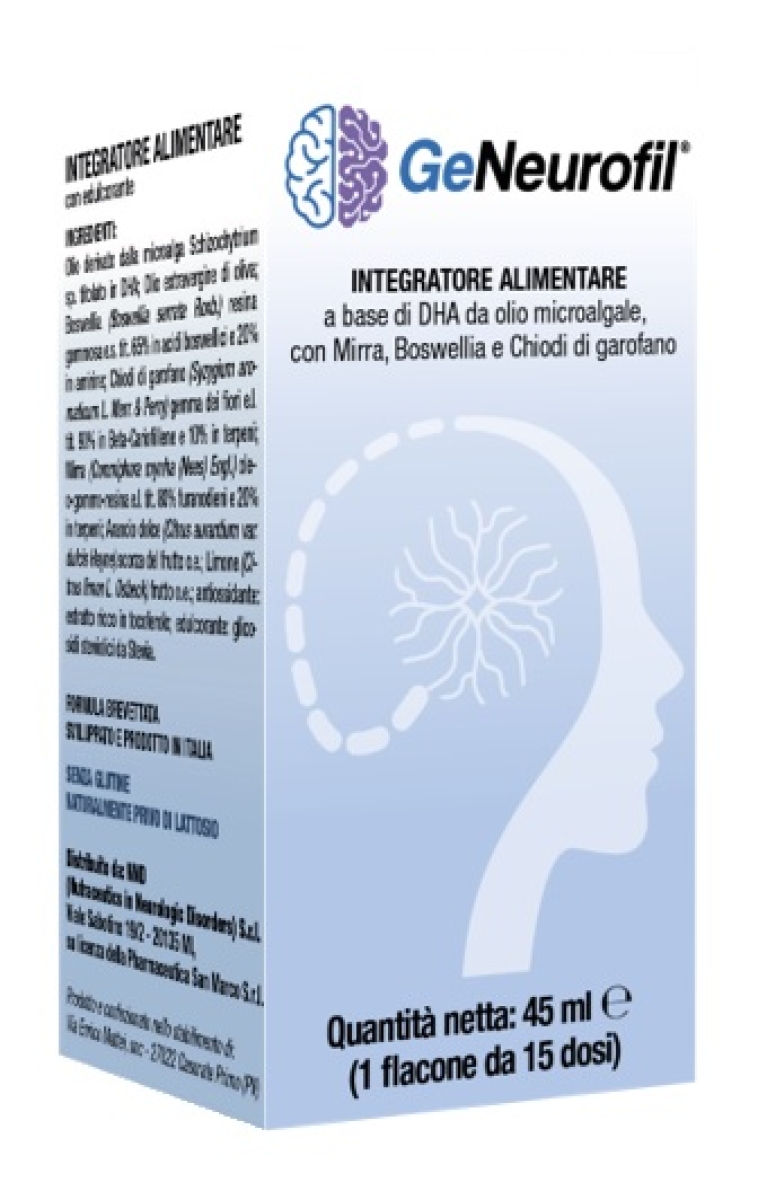 Acquista Online Geneurofil 45 ml senza glutine naturalmente privo di lattosio e Cerca il miglior prezzo