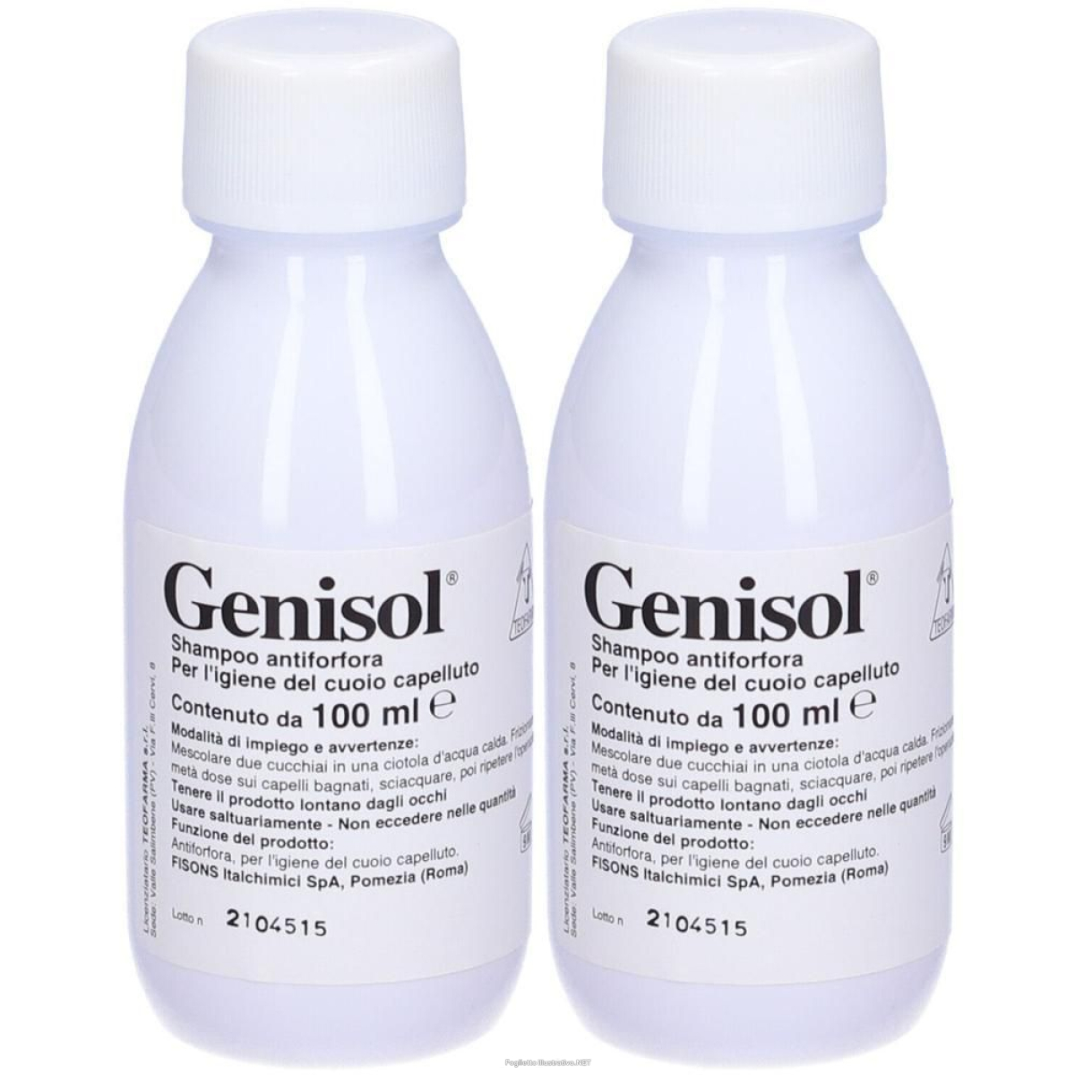 Acquista Online genisol shampoo 100 ml 2x100 ml e Cerca il miglior prezzo