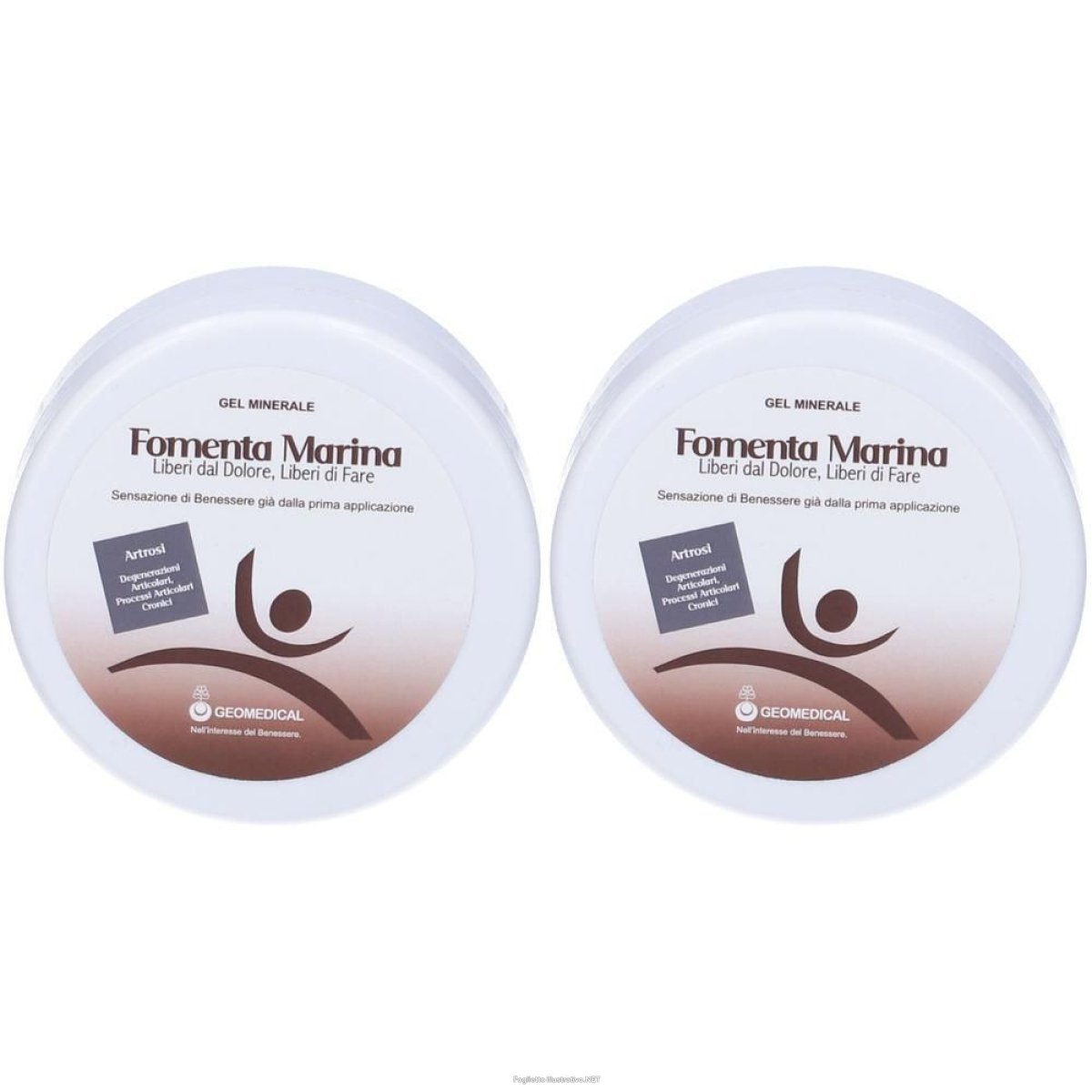 Acquista Online geomedical fomenta marina gel minerale per l´artrosi 2x150 g e Cerca il miglior prezzo
