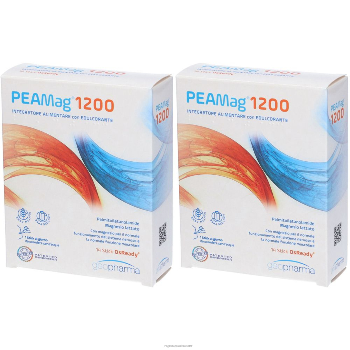 Acquista Online geopharma peamag set da 2 2x14 pz stick e Cerca il miglior prezzo