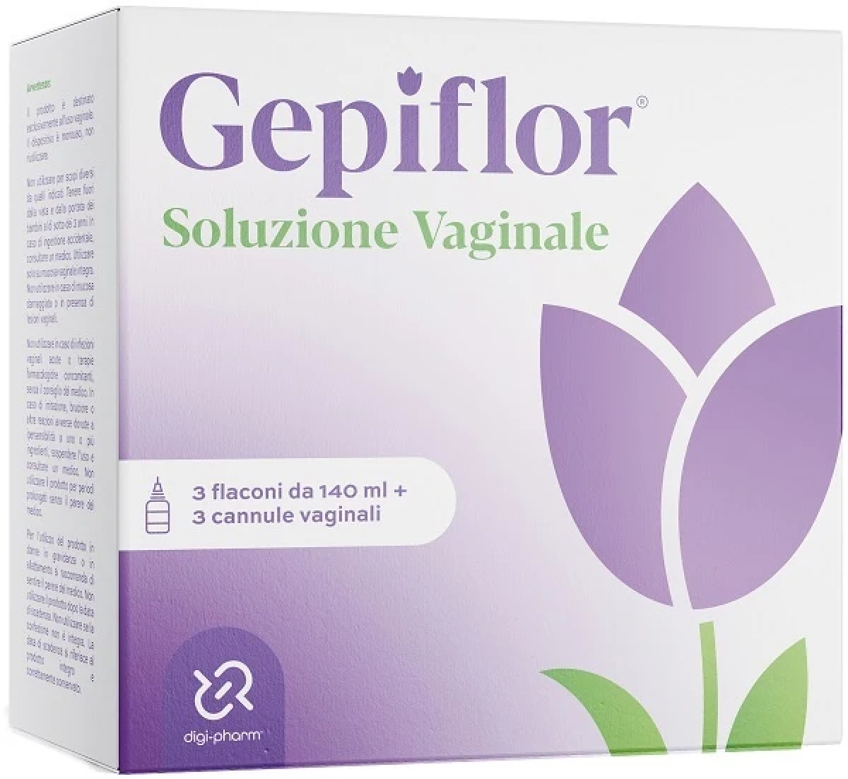 Acquista Online Gepiflor soluzione vaginale 3 flaconi 140 ml e Cerca il miglior prezzo