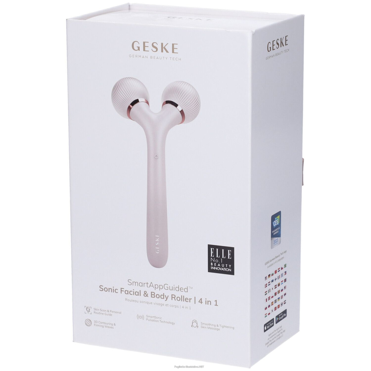 Acquista Online geske sonic facial & body roller | 4 in 1 starlight pz altro e Cerca il miglior prezzo