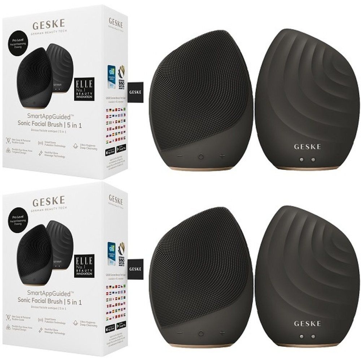 Acquista Online Geske sonic facial brush | 5 in 1 starlight 2x1 st e Cerca il miglior prezzo