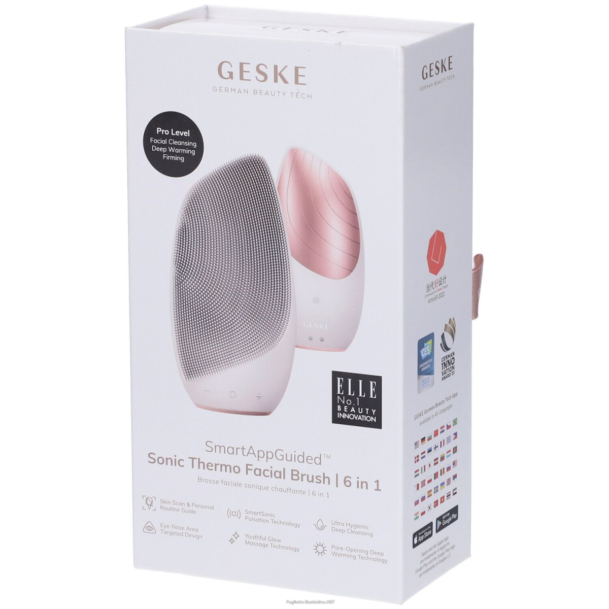 Acquista Online geske sonic thermo facial brush | 6 in 1 starlight pz altro e Cerca il miglior prezzo