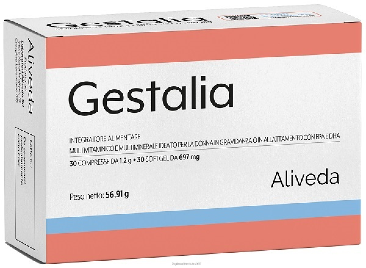 Acquista Online gestalia integratore per la donna in gravidanza e allattamento 30 compresse + 30 softgel e Cerca il miglior prezzo