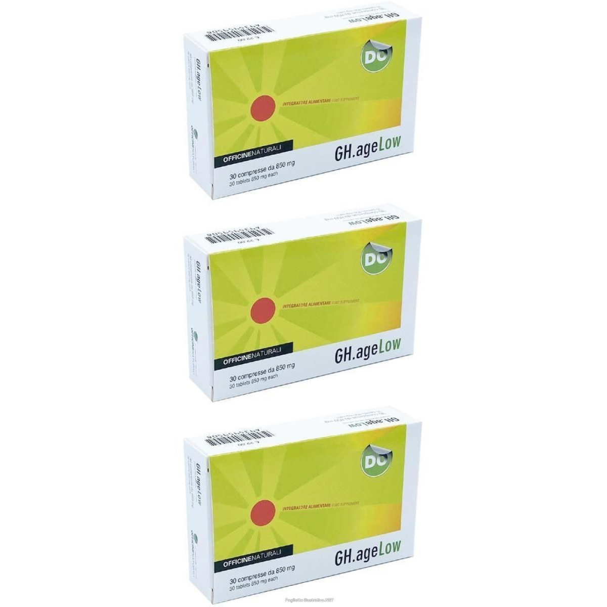 Acquista Online gh age low 30 compresse 850 mg 3x30 pz e Cerca il miglior prezzo