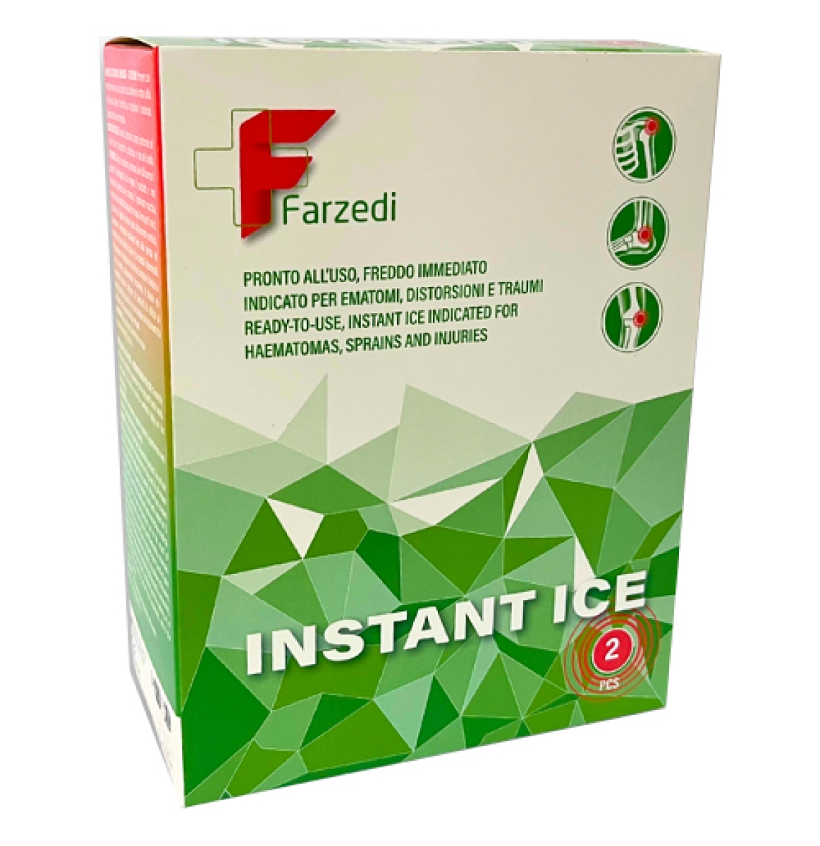 Acquista Online Ghiaccio istantaneo farzedi pe 2 pezzi e Cerca il miglior prezzo