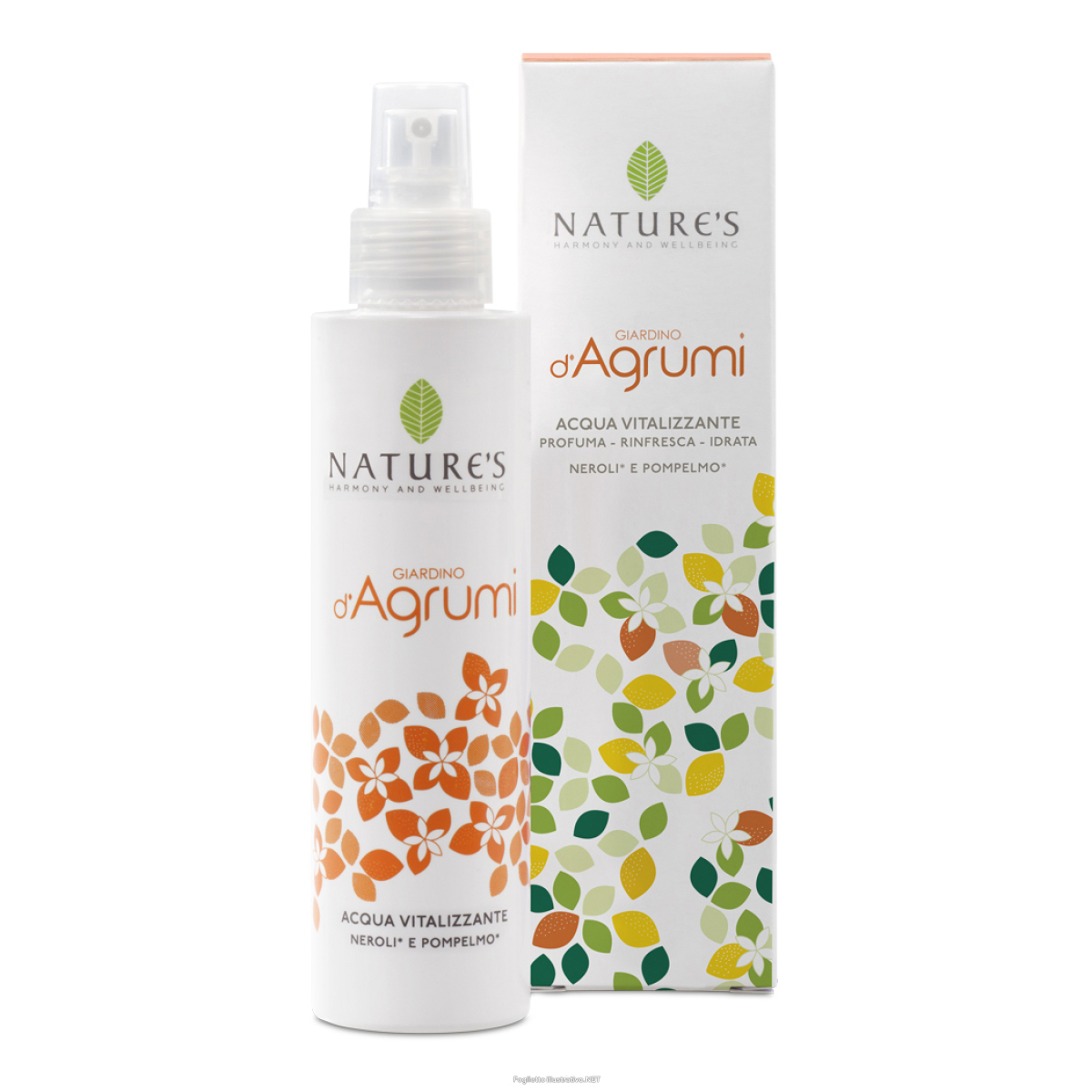 Acquista Online giardino agrumi natures acqua profumata corpo 150 ml e Cerca il miglior prezzo
