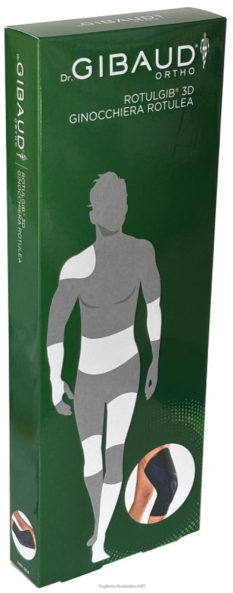 Acquista Online gibaud ortho rotulgib 3d ginocchiera rotulea taglia 05 e Cerca il miglior prezzo