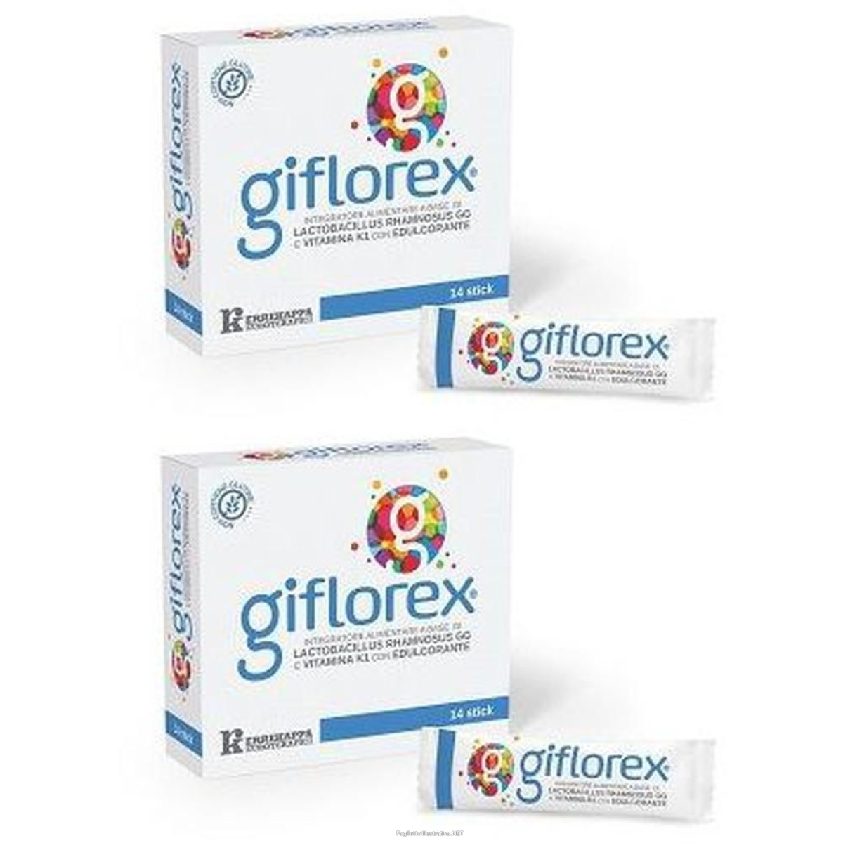 Acquista Online giflorex 14 stick 2x1 pz polvere per soluzione orale e Cerca il miglior prezzo