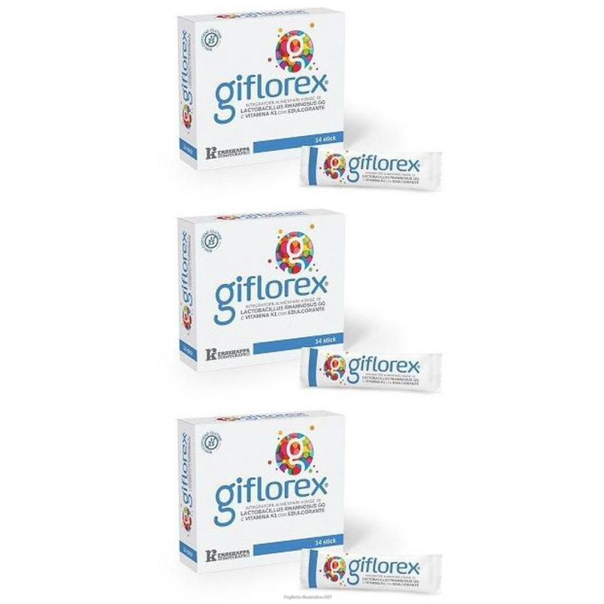 Acquista Online giflorex 14 stick 3x1 pz polvere per soluzione orale e Cerca il miglior prezzo