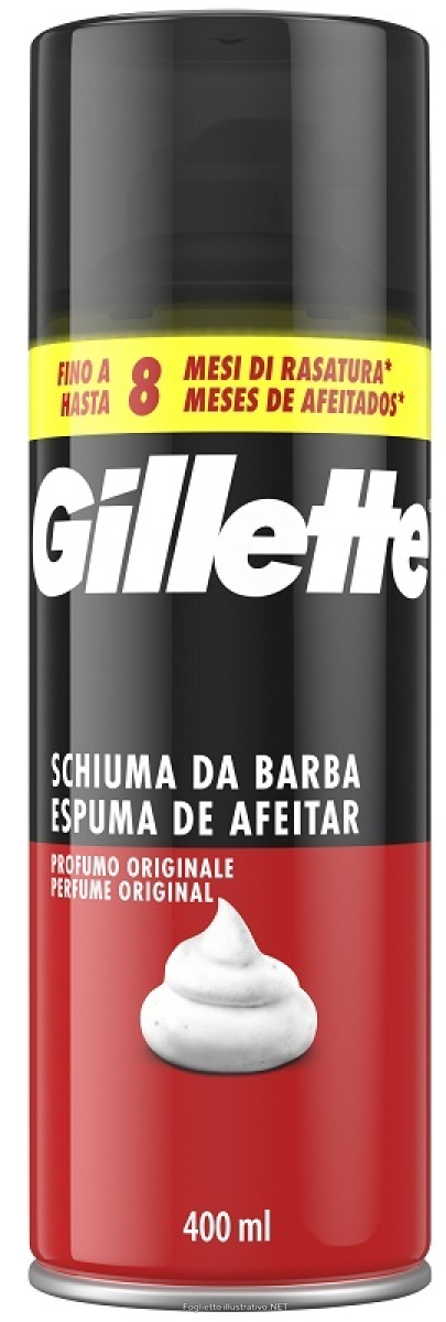Acquista Online gillette schiuma da barba classica per rasatura confortevole 400 ml e Cerca il miglior prezzo