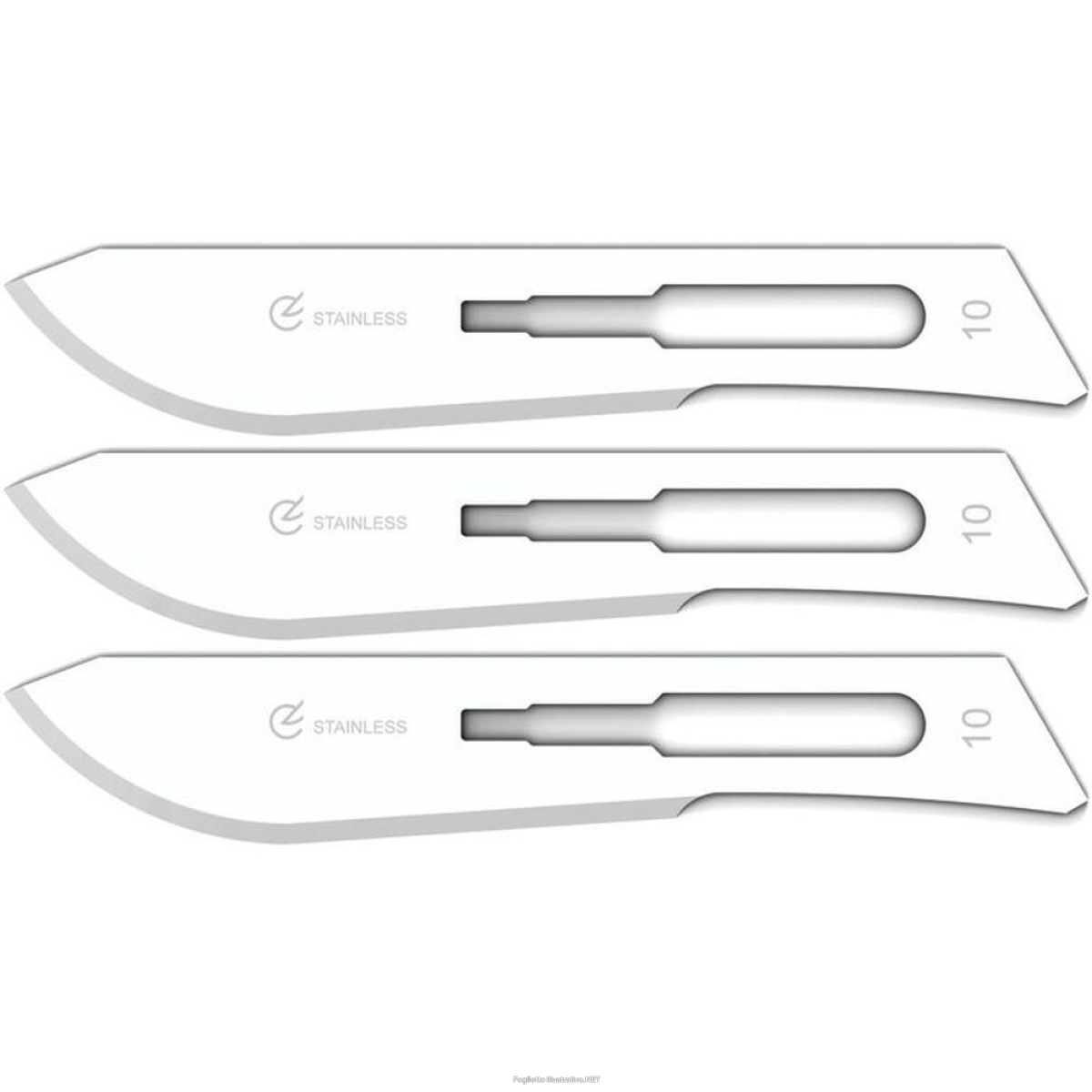 Acquista Online gima lame gima inox n. 10 sterili 3x100 st e Cerca il miglior prezzo