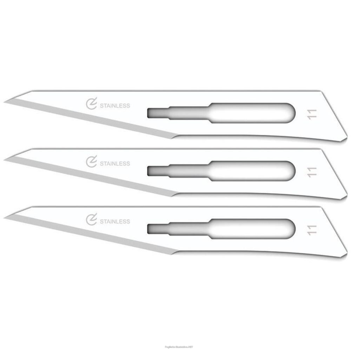 Acquista Online gima lame gima inox n. 11 sterili 3x100 st e Cerca il miglior prezzo