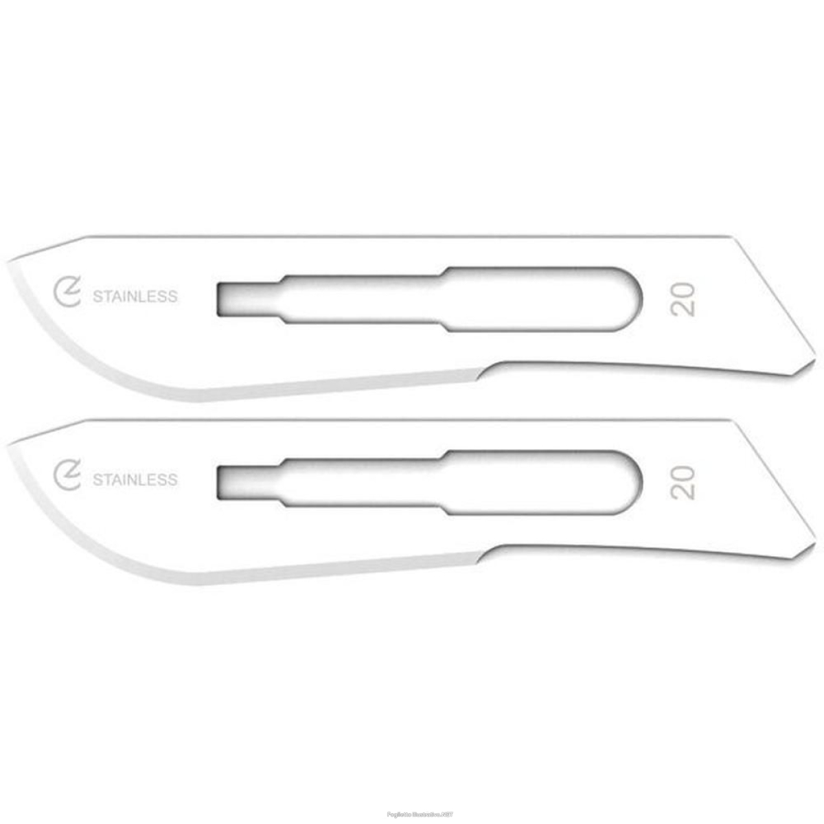 Acquista Online gima lame gima inox n. 20 sterili 2x100 st e Cerca il miglior prezzo