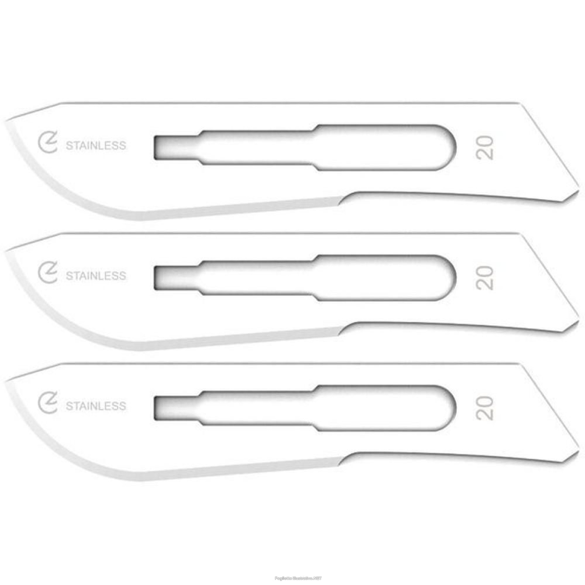 Acquista Online gima lame gima inox n. 20 sterili 3x100 st e Cerca il miglior prezzo