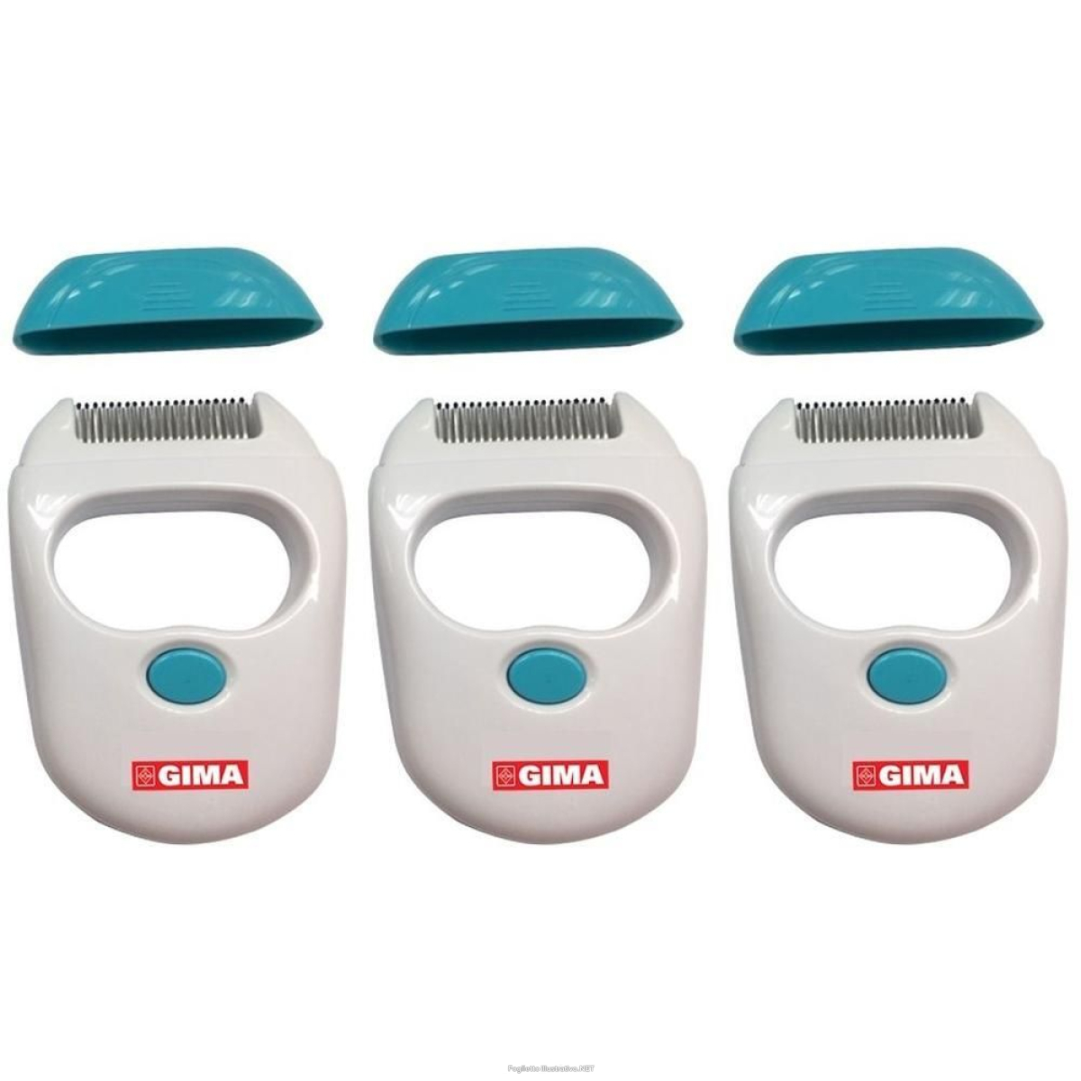 Acquista Online gima pettine per pidocchi elettrico - it,es 3x1 st e Cerca il miglior prezzo