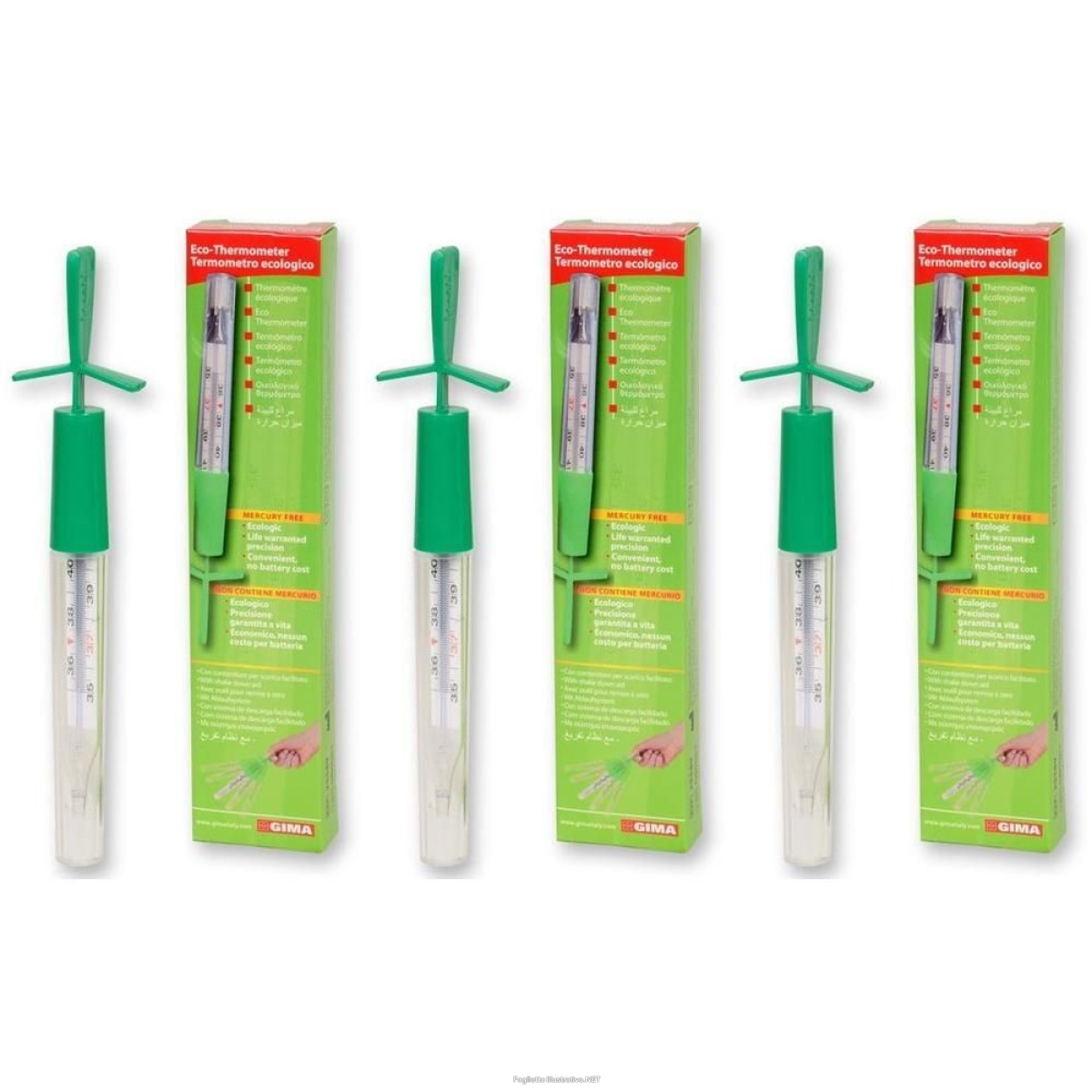 Acquista Online gima termometro ecologico sistema scarico rapido 3x1 st e Cerca il miglior prezzo