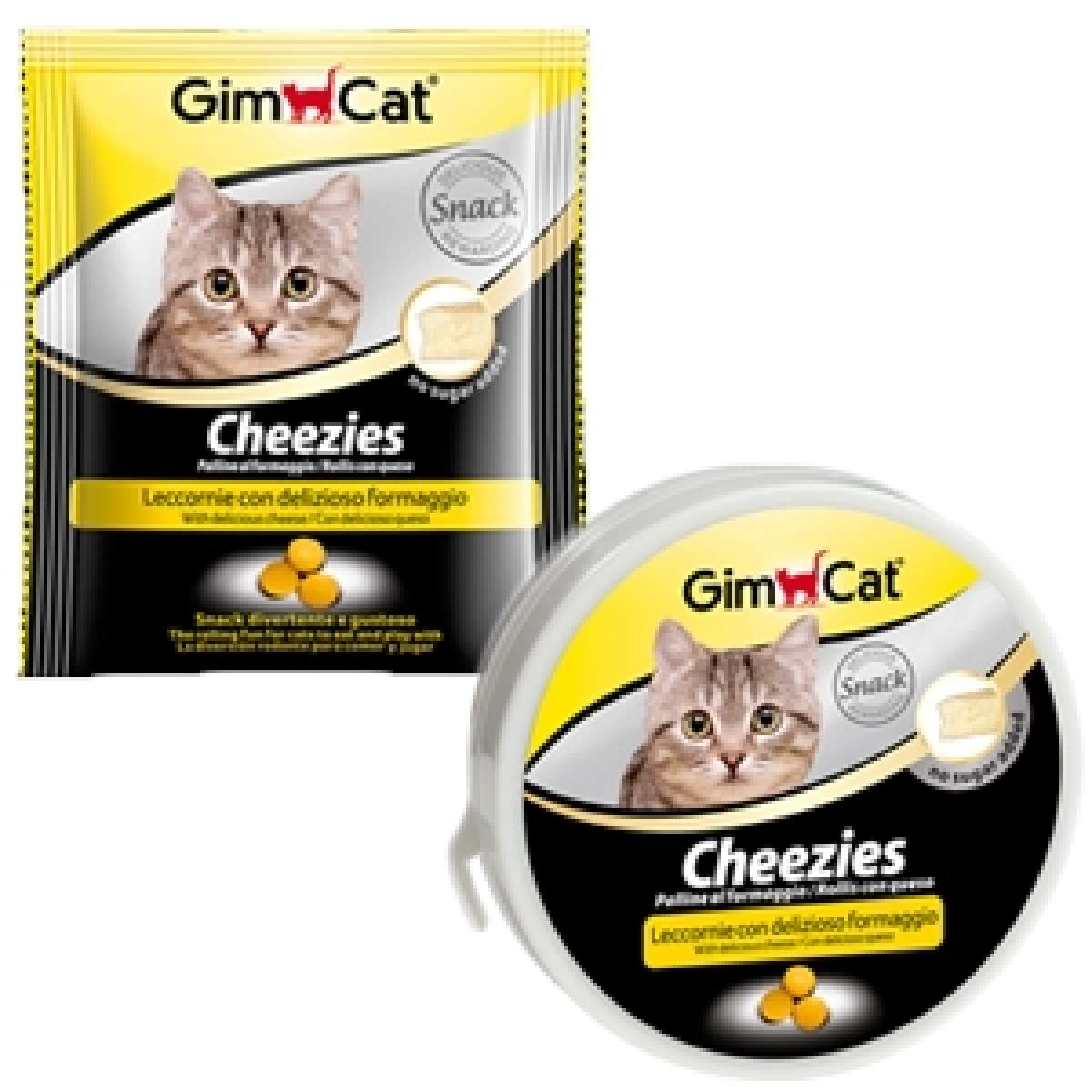 Acquista Online Gimcat cheezies palline al formaggio per gatti 10 gr e Cerca il miglior prezzo