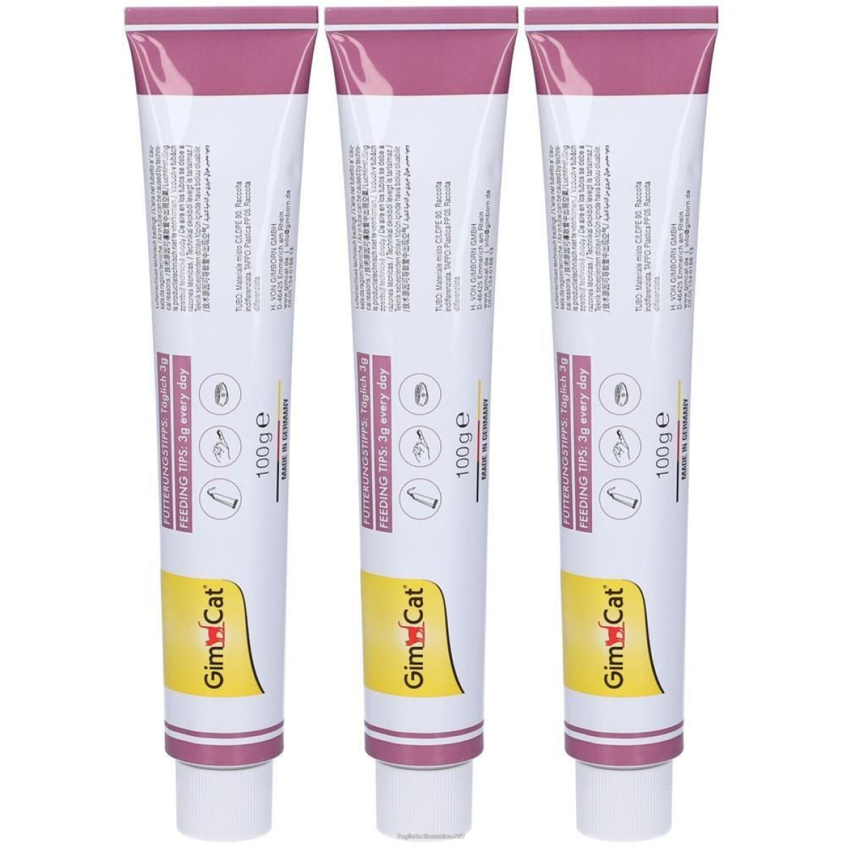 Acquista Online gimcat malt soft ex prof 100g 3x100 g pasta e Cerca il miglior prezzo