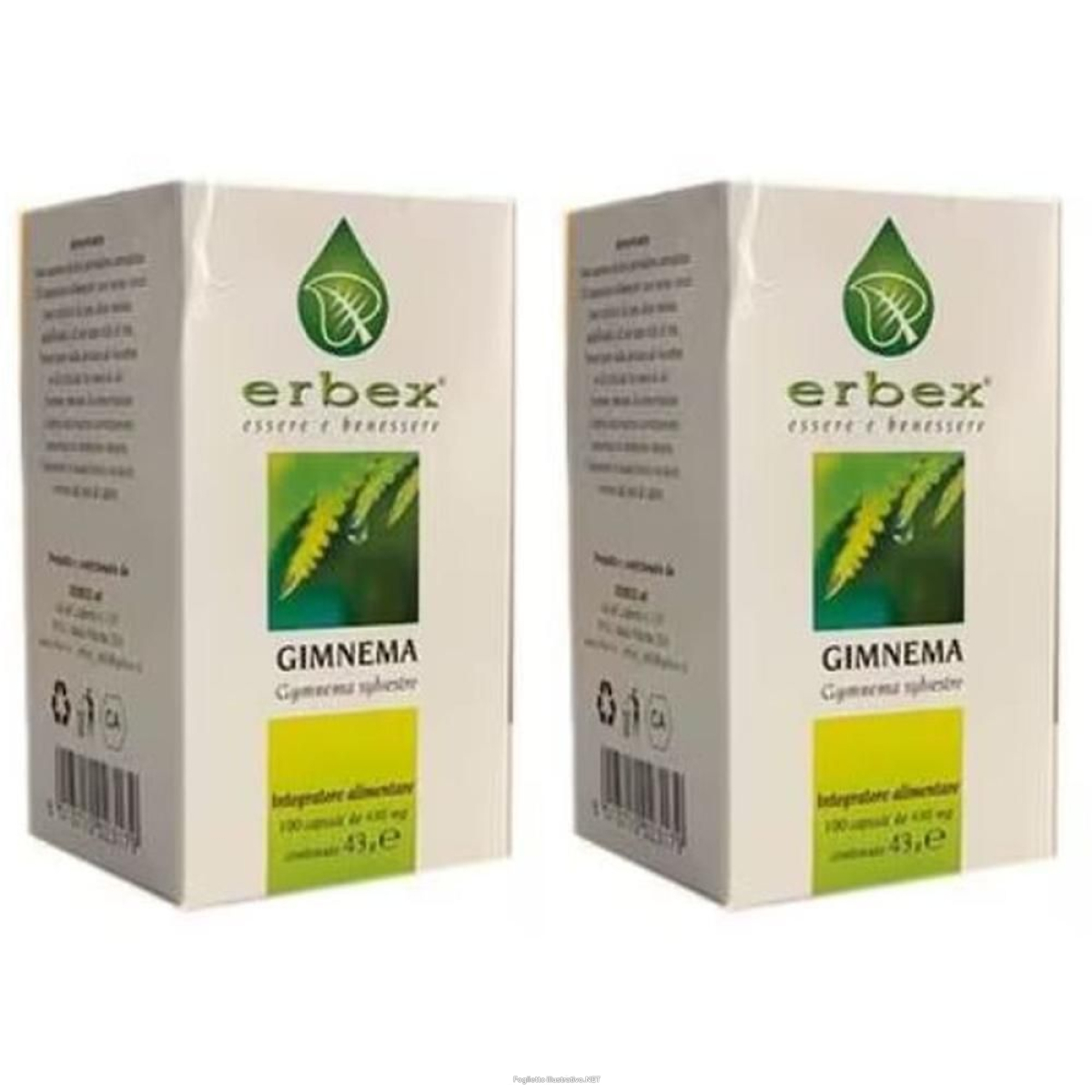 Acquista Online gimnema 100 capsule 430mg 2x43 g e Cerca il miglior prezzo