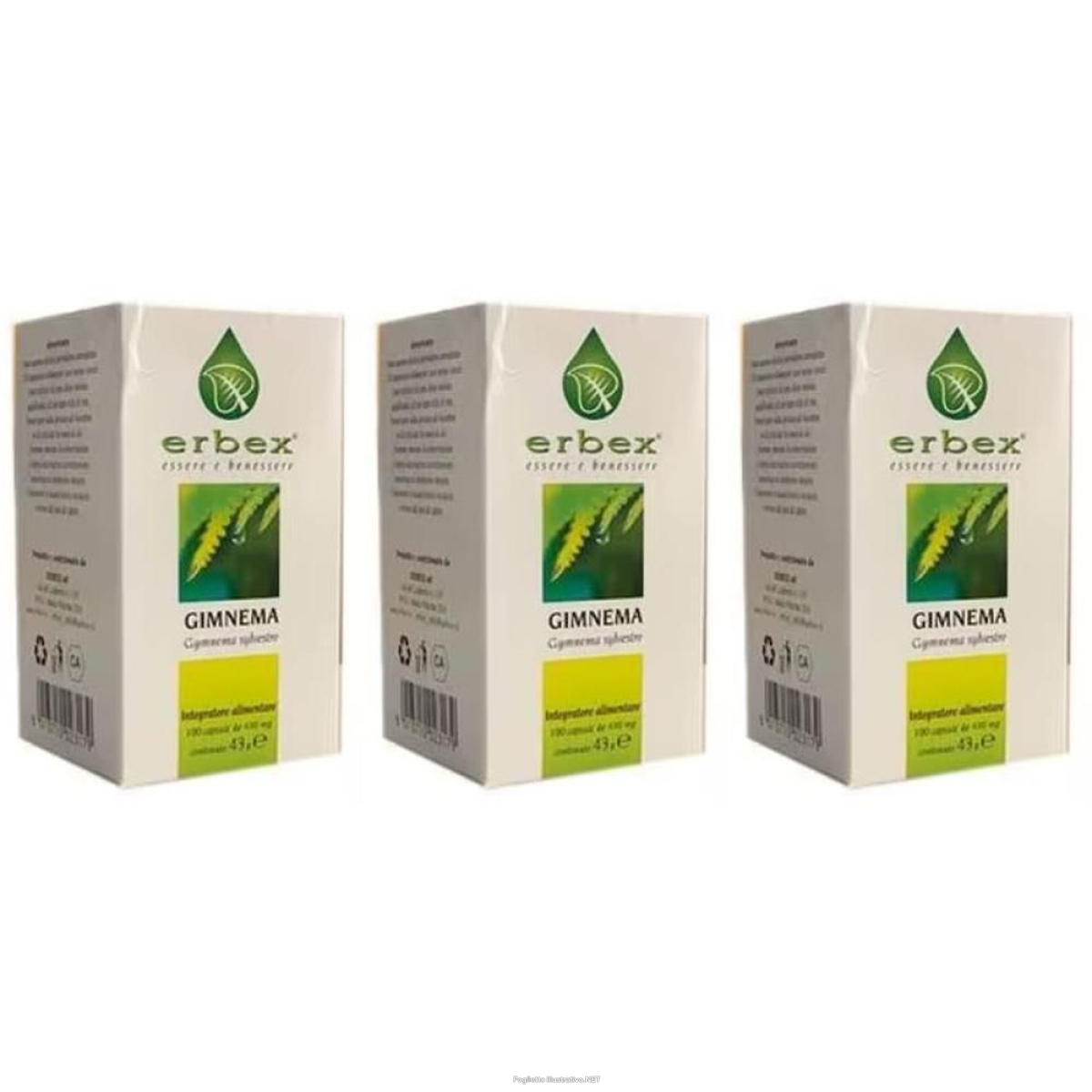 Acquista Online gimnema 100 capsule 430mg 3x43 g e Cerca il miglior prezzo