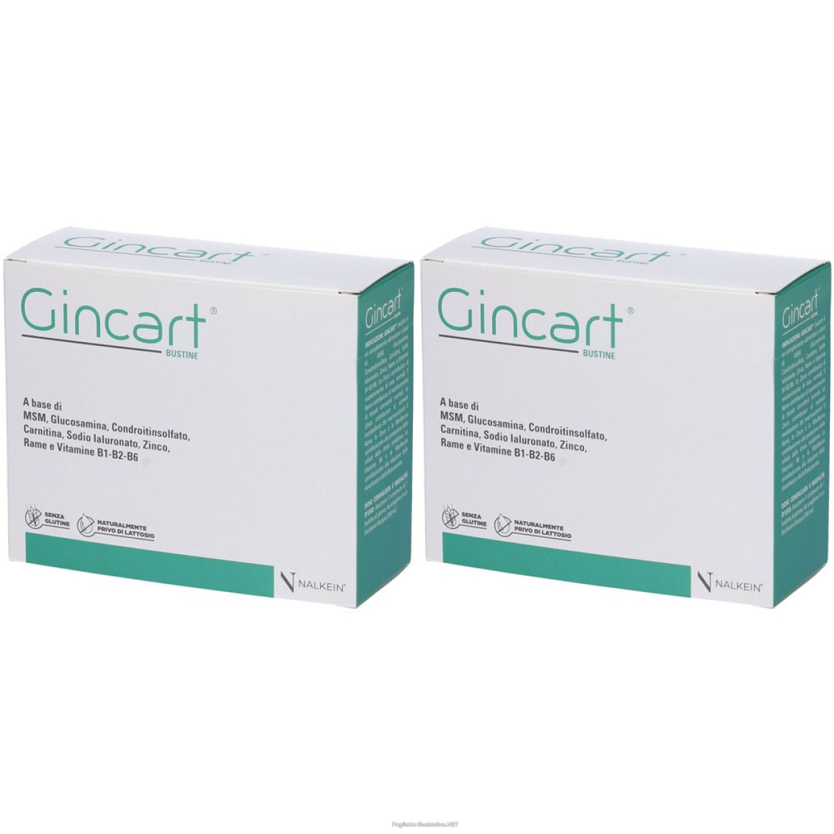 Acquista Online gincart set da 2 2x18x7 g bustina e Cerca il miglior prezzo