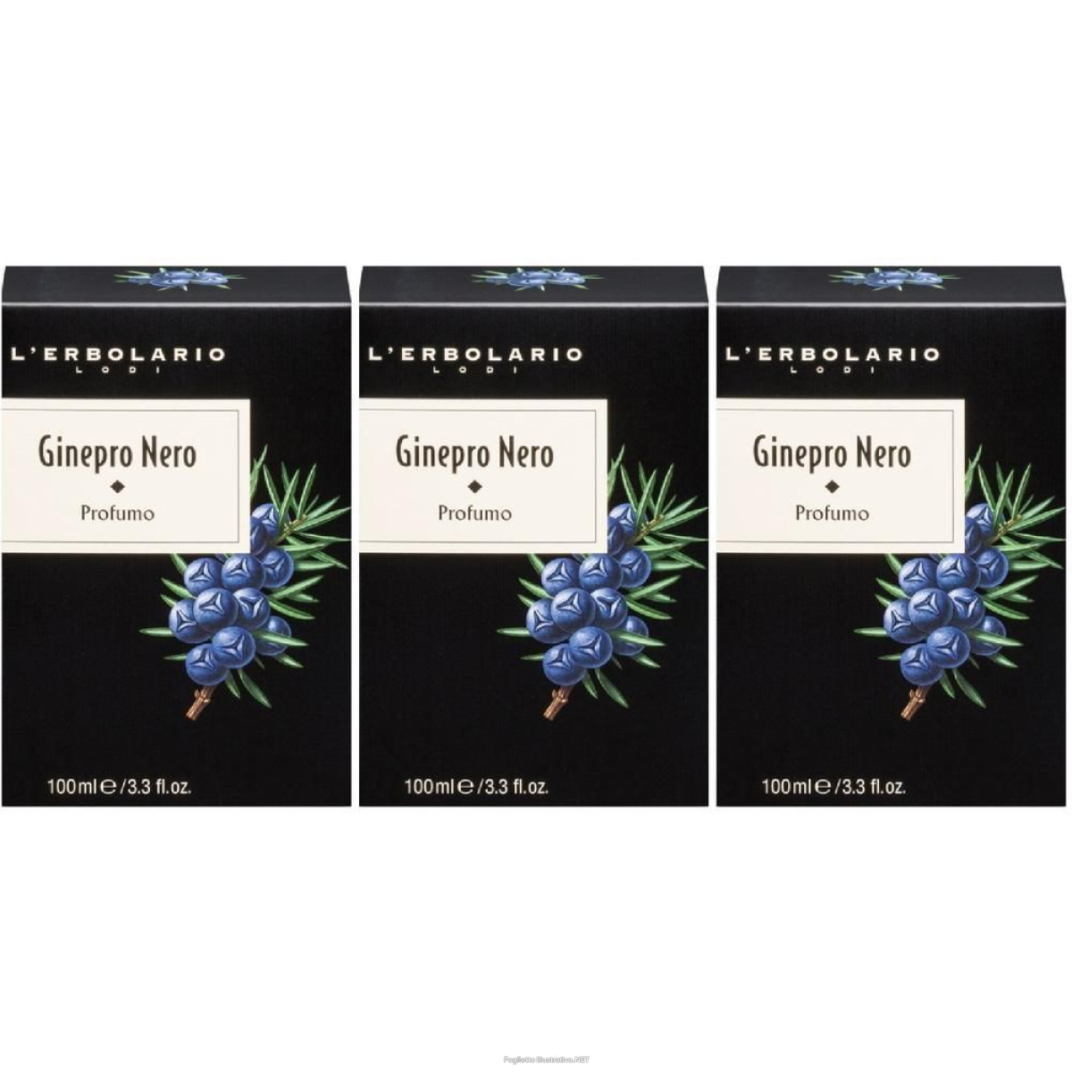 Acquista Online ginepro nero profumo 100 ml 3x100 ml soluzione e Cerca il miglior prezzo