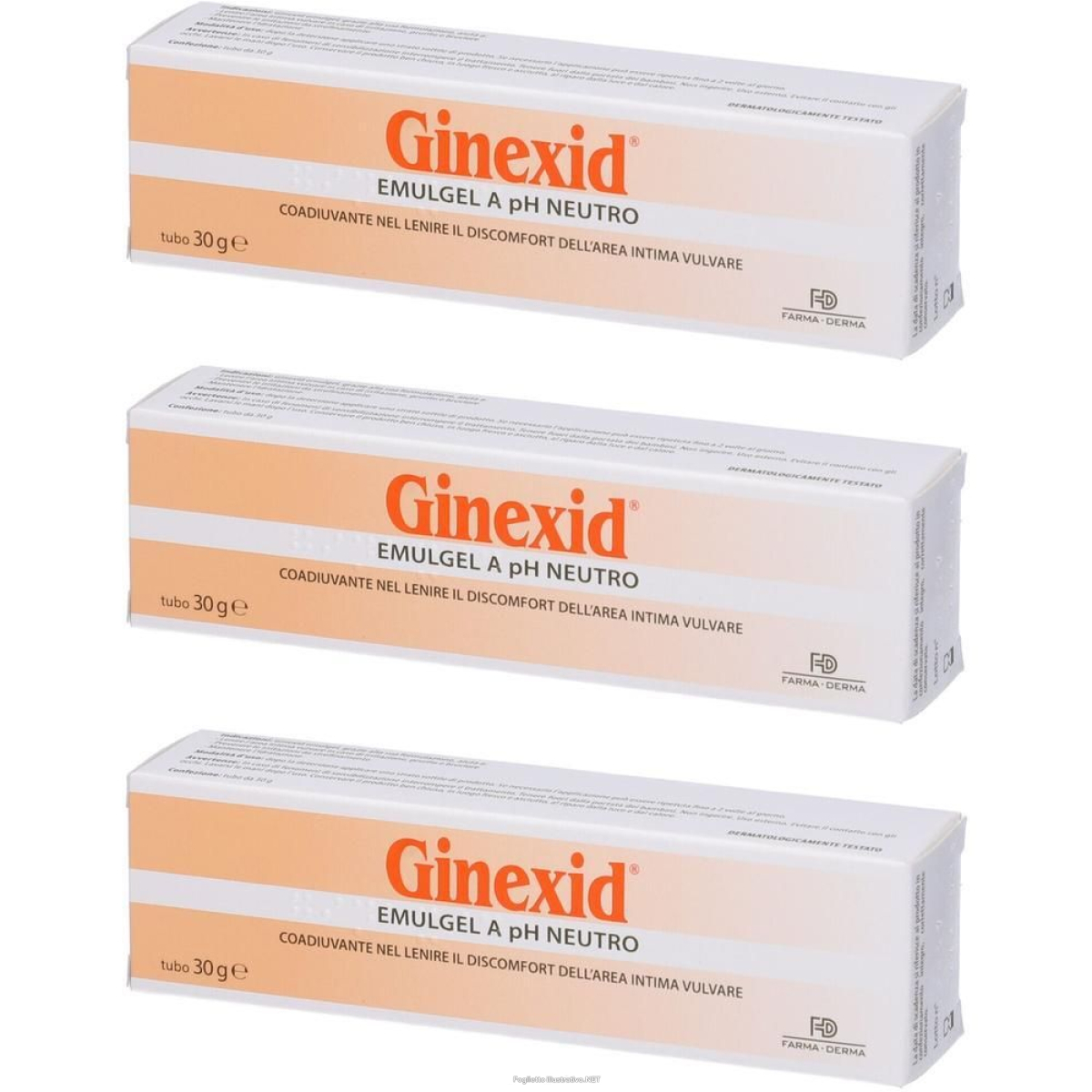Acquista Online ginexid emulgel 3x30 g gel e Cerca il miglior prezzo