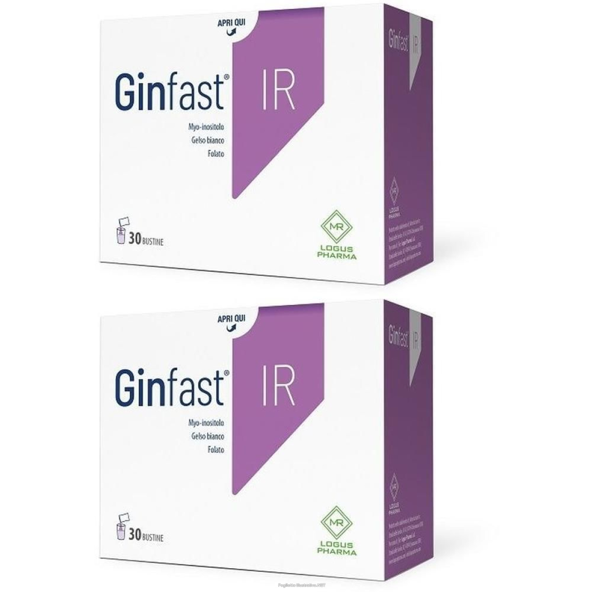 Acquista Online ginfast ir 30 bustine 2x91,5 g polvere per soluzione orale e Cerca il miglior prezzo