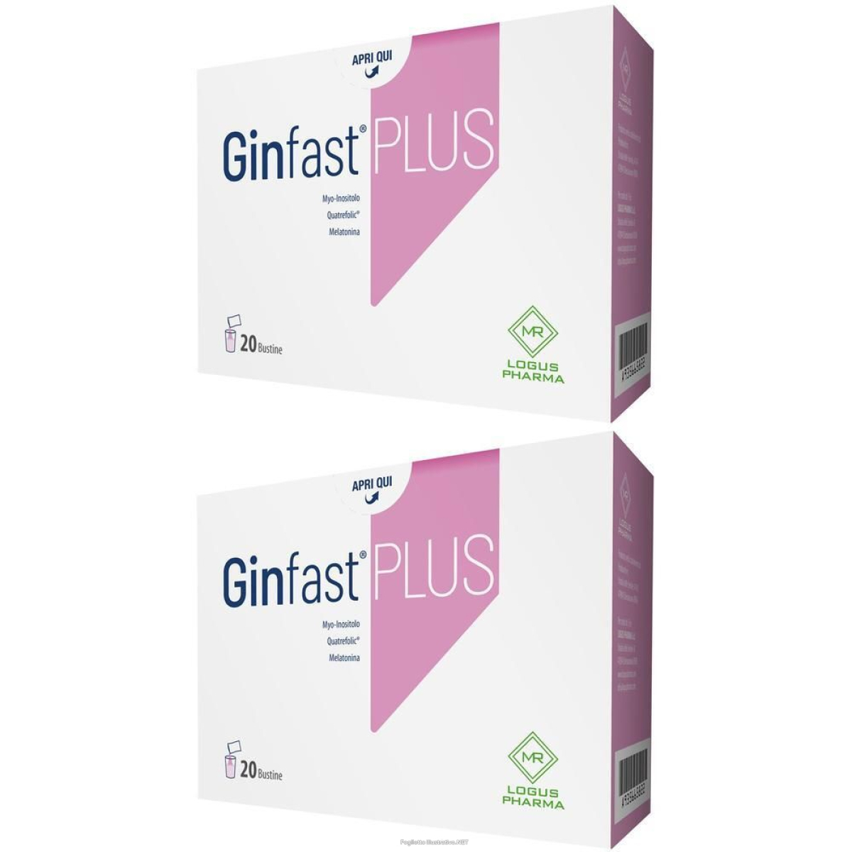 Acquista Online ginfast plus 2x20 pz bustina e Cerca il miglior prezzo