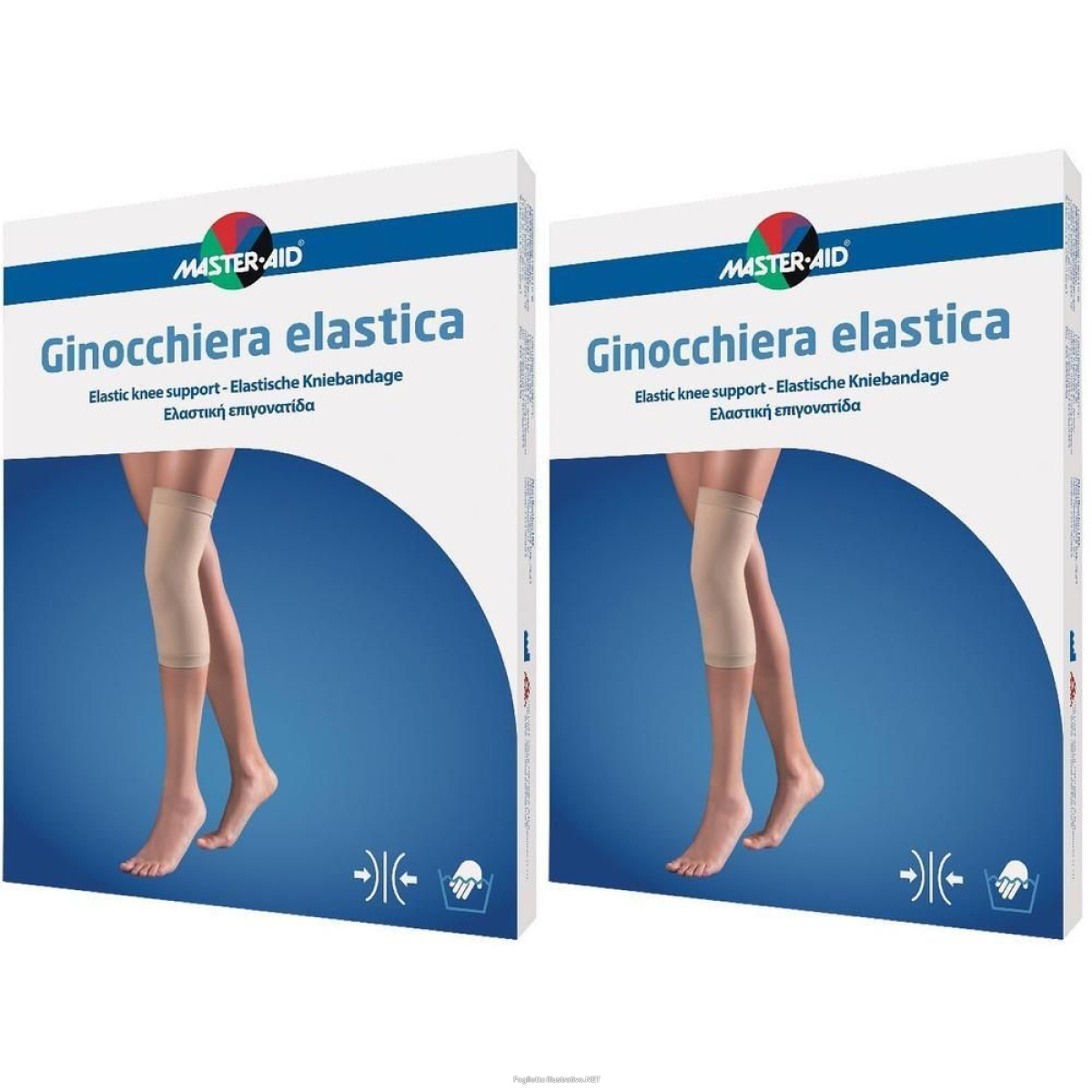 Acquista Online ginocchiera elastica master-aid sport taglia 4 41/44cm 2x1 pz bendaggi e Cerca il miglior prezzo