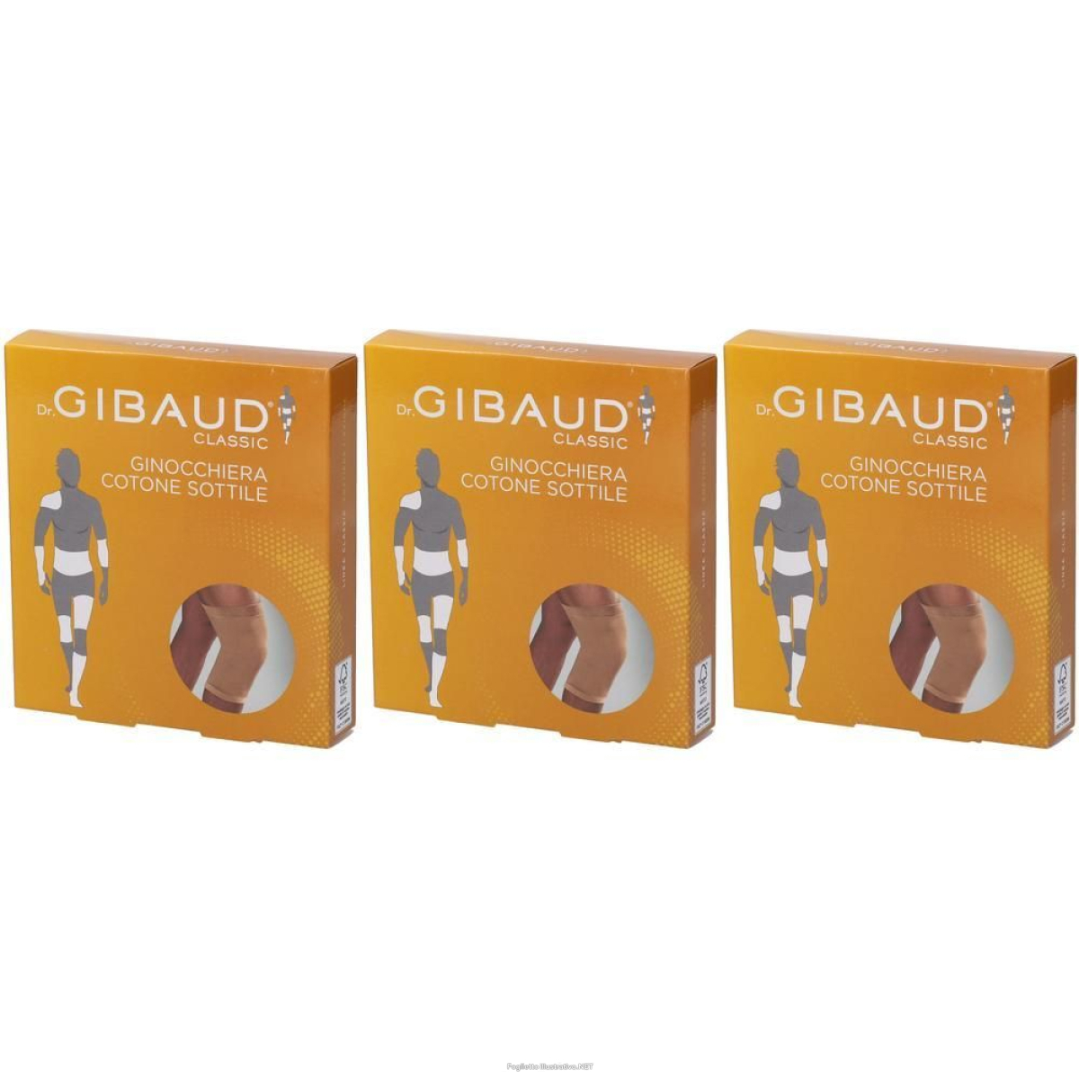 Acquista Online Ginocchiera in Cotone Sottile Gibaud Beige Misura 2 1 St e Cerca il miglior prezzo