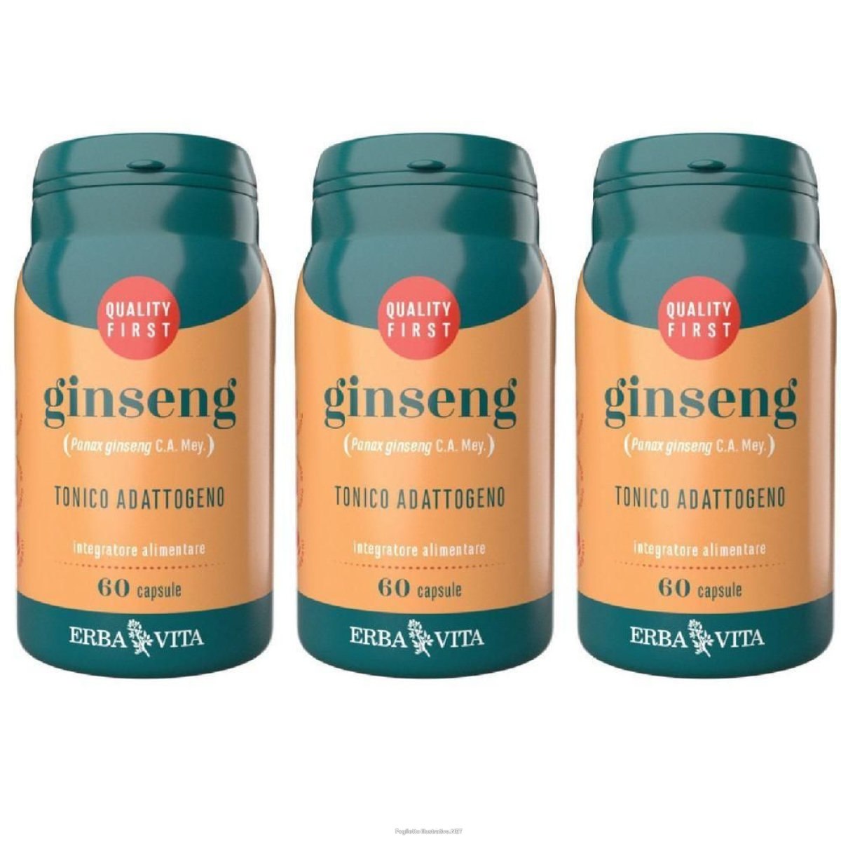 Acquista Online ginseng capsule 3x60 pz e Cerca il miglior prezzo
