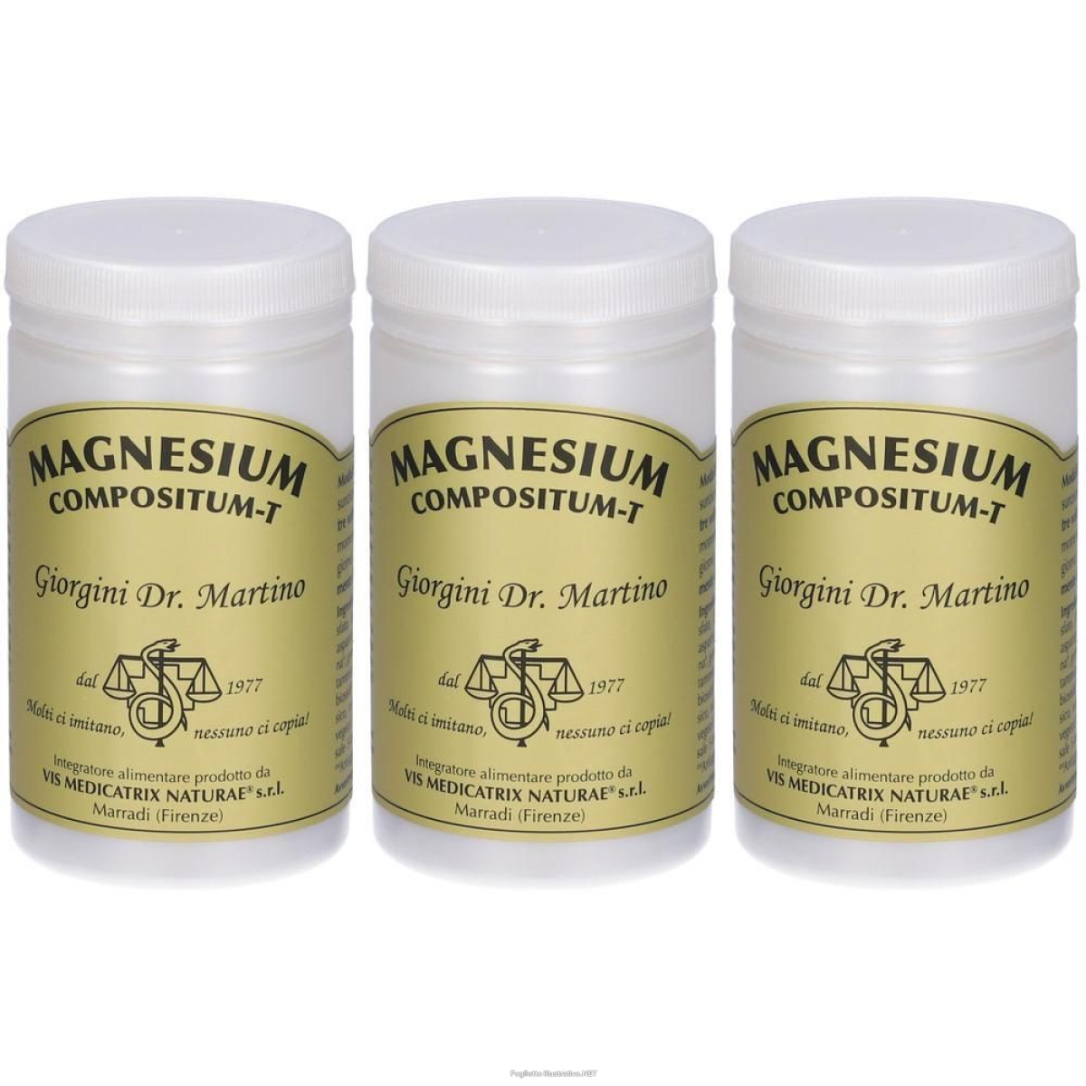 Acquista Online giorgini dr. martino magnesium compositum-t 3x200 g pastiglie e Cerca il miglior prezzo