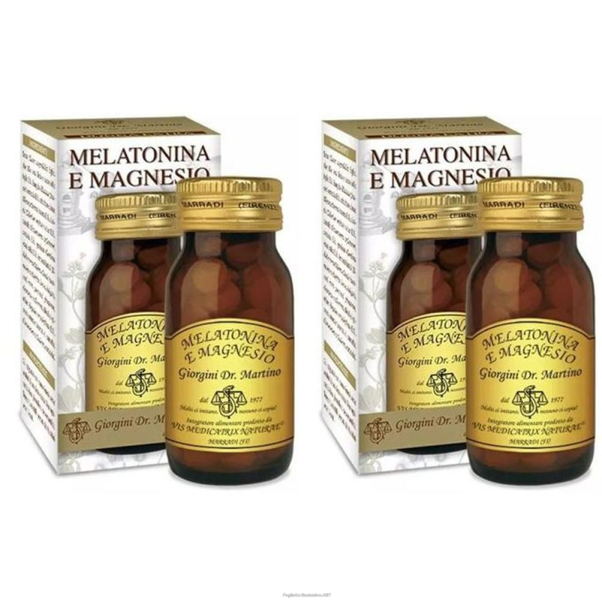 Acquista Online giorgini dr. martino melatonina e magnesio pastiglie 2x45 g caramelle e Cerca il miglior prezzo