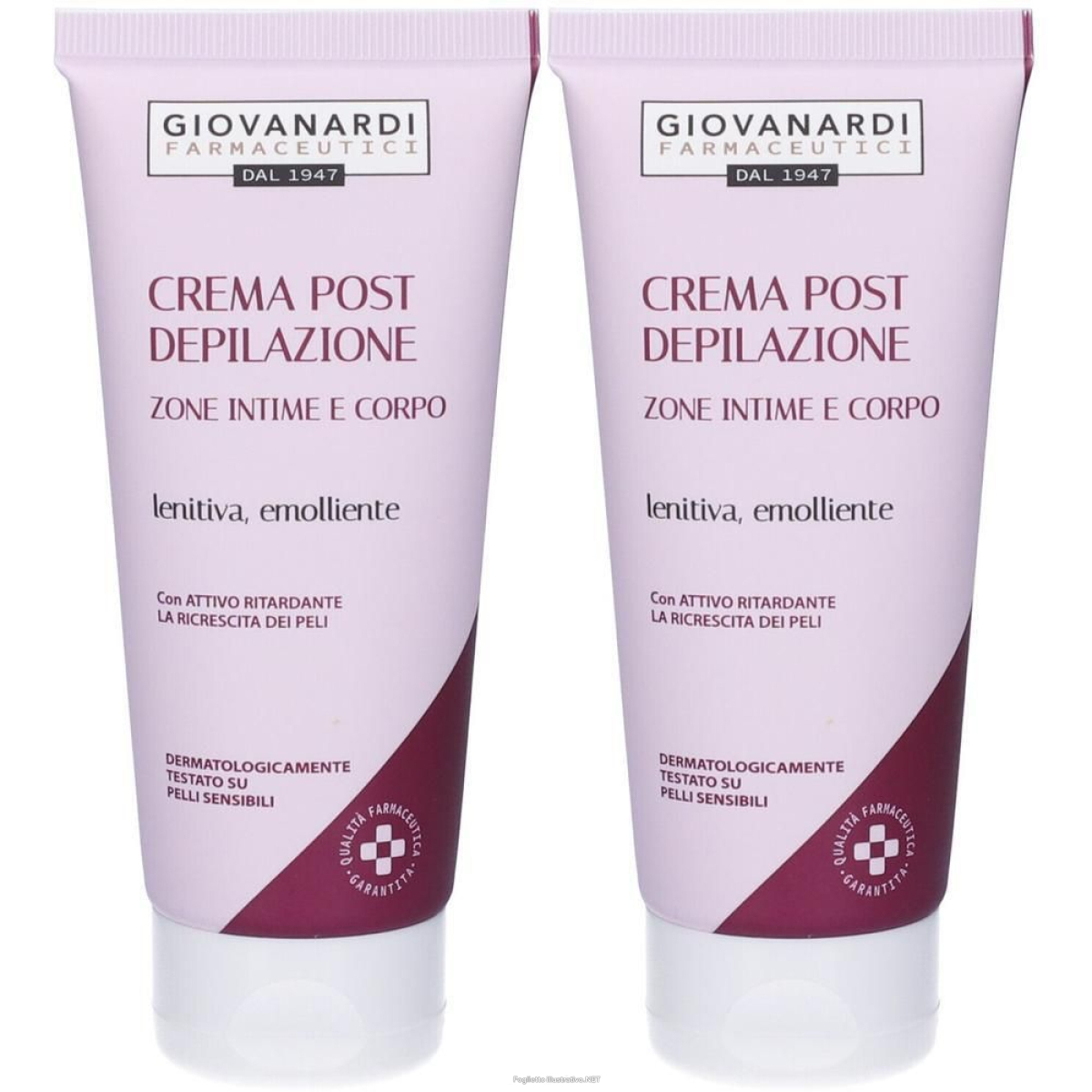 Acquista Online giovanardi farmaceutici crema post depilazione 2x100 ml e Cerca il miglior prezzo