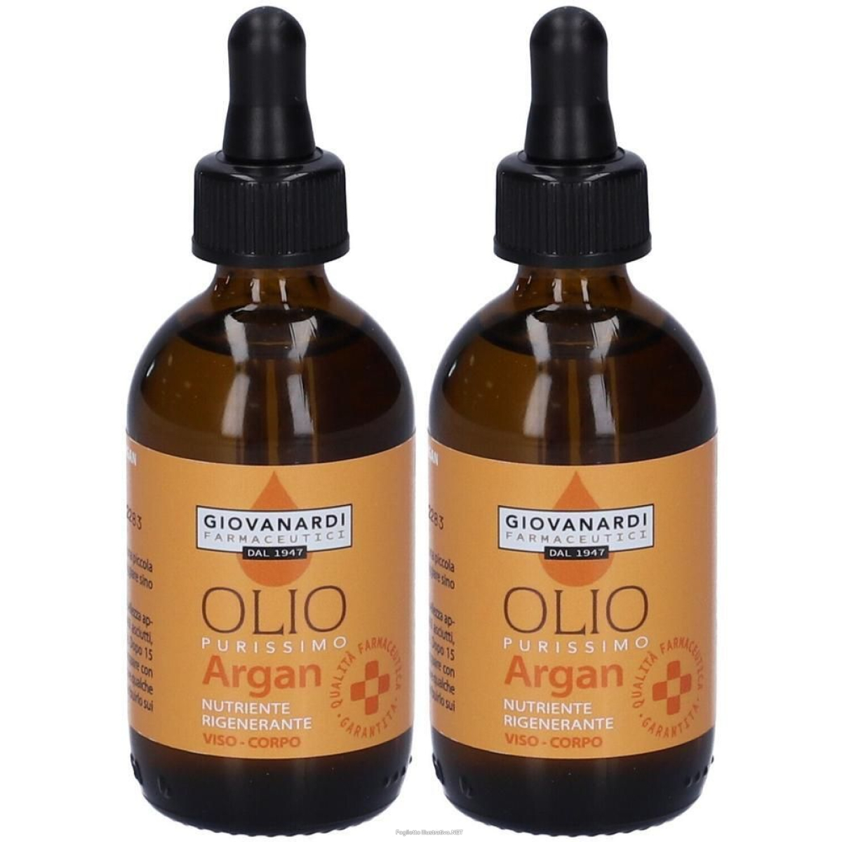 Acquista Online giovanardi farmaceutici olio di argan biologico 2x50 ml e Cerca il miglior prezzo