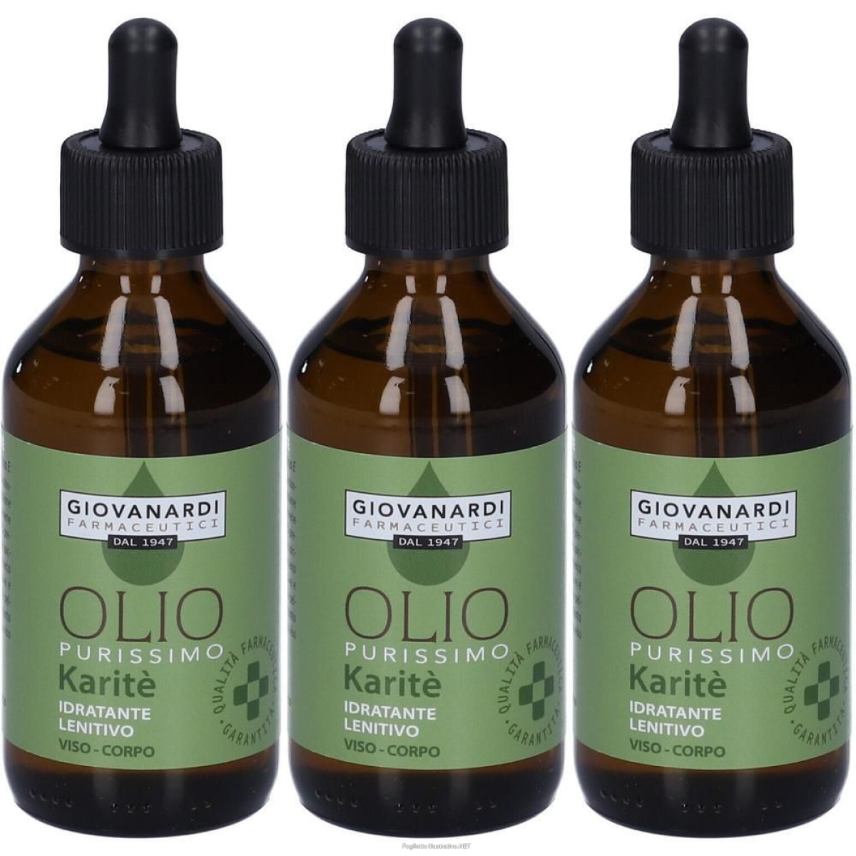 Acquista Online giovanardi farmaceutici olio di karité 3x100 ml e Cerca il miglior prezzo
